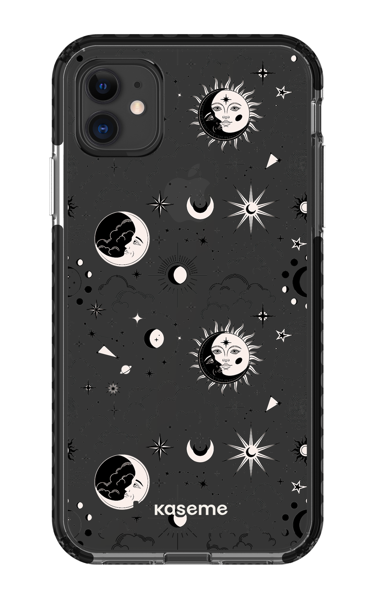 Milky Way Black Clear Case - iPhone 11