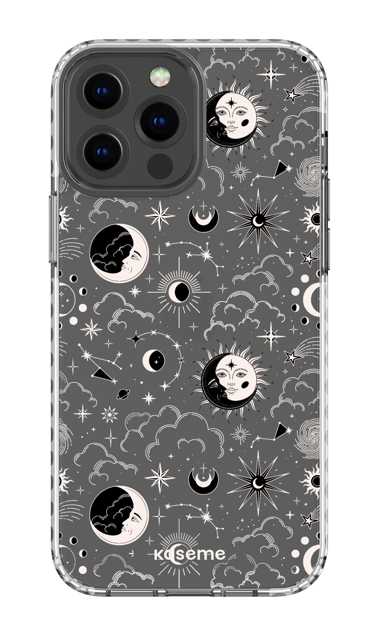 Milky Way White Clear Case - iPhone 13 Pro Max