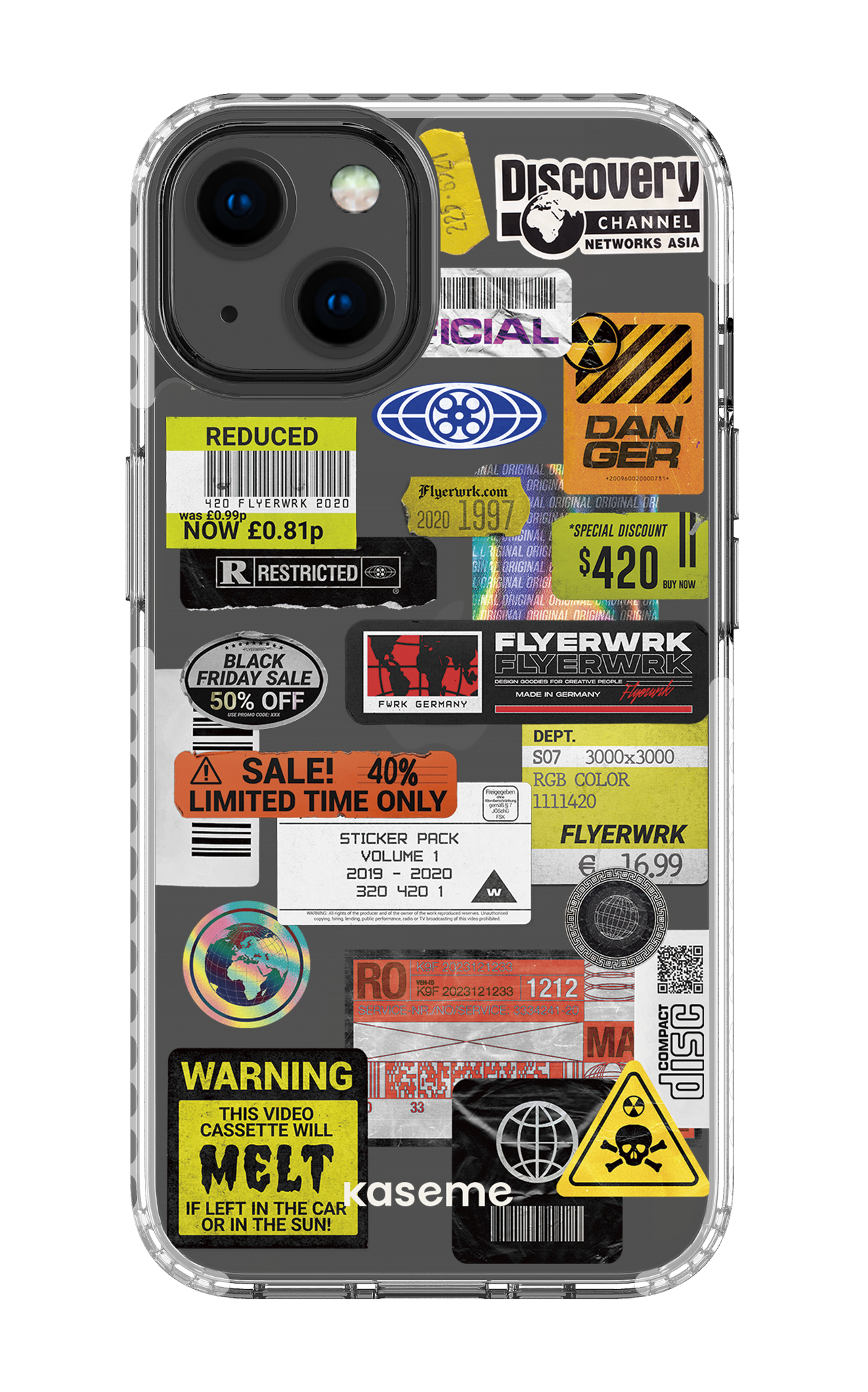 Melt Clear Case - iPhone 13