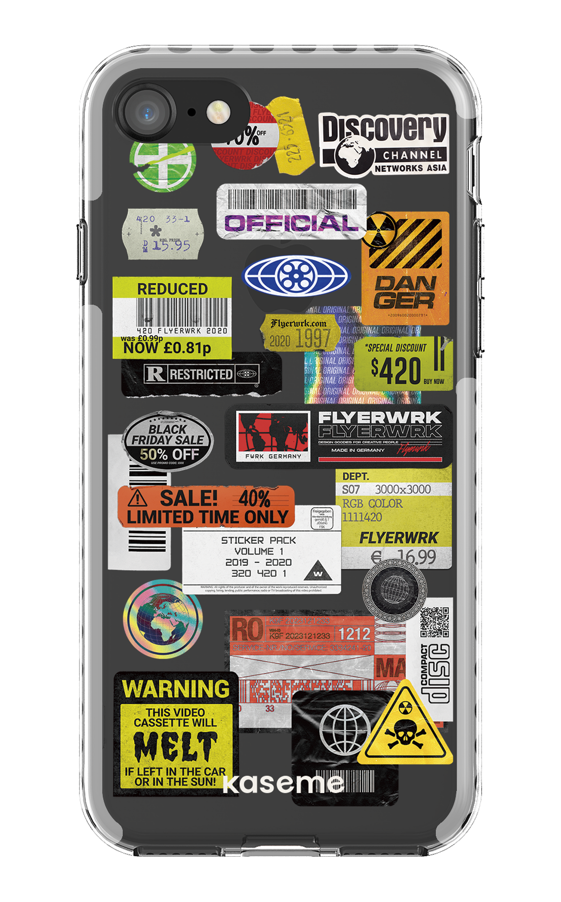 Melt Clear Case - iPhone 8