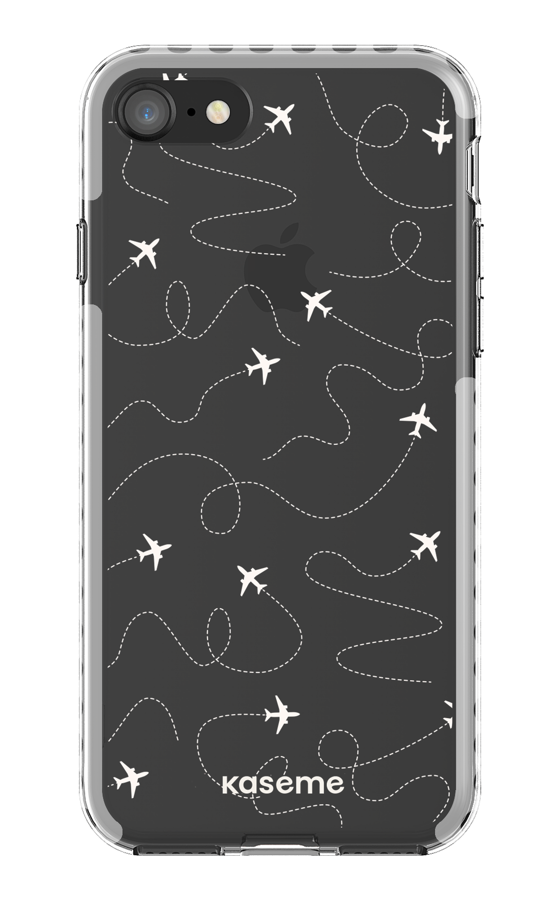 Globetrotter Clear Case - iPhone 8