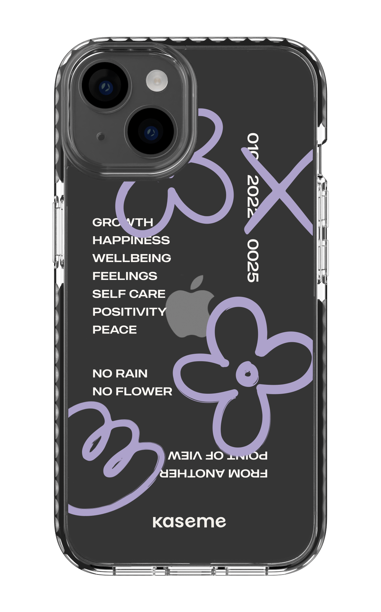Feelings purple clear case - iPhone 14