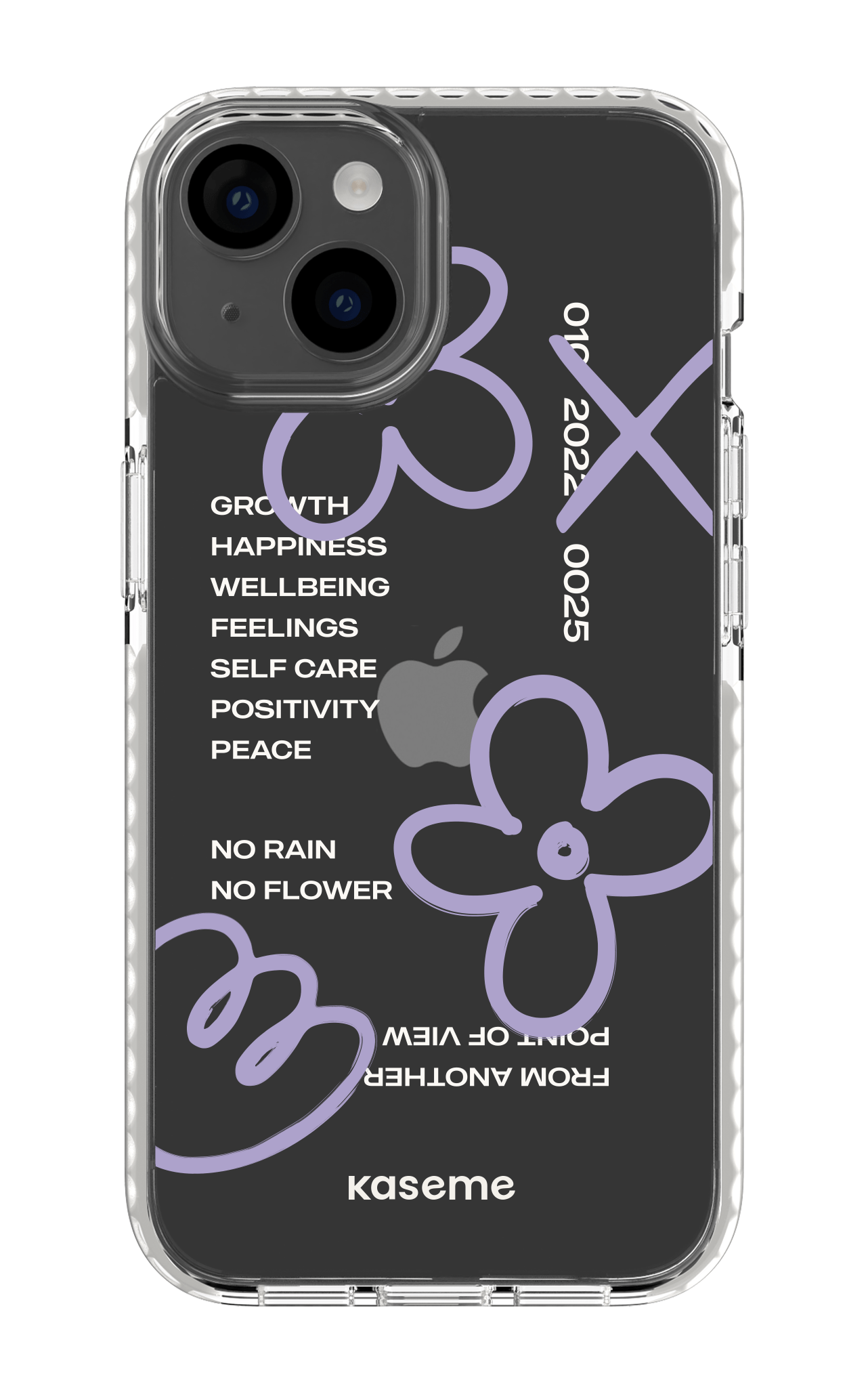 Feelings purple clear case - iPhone 14