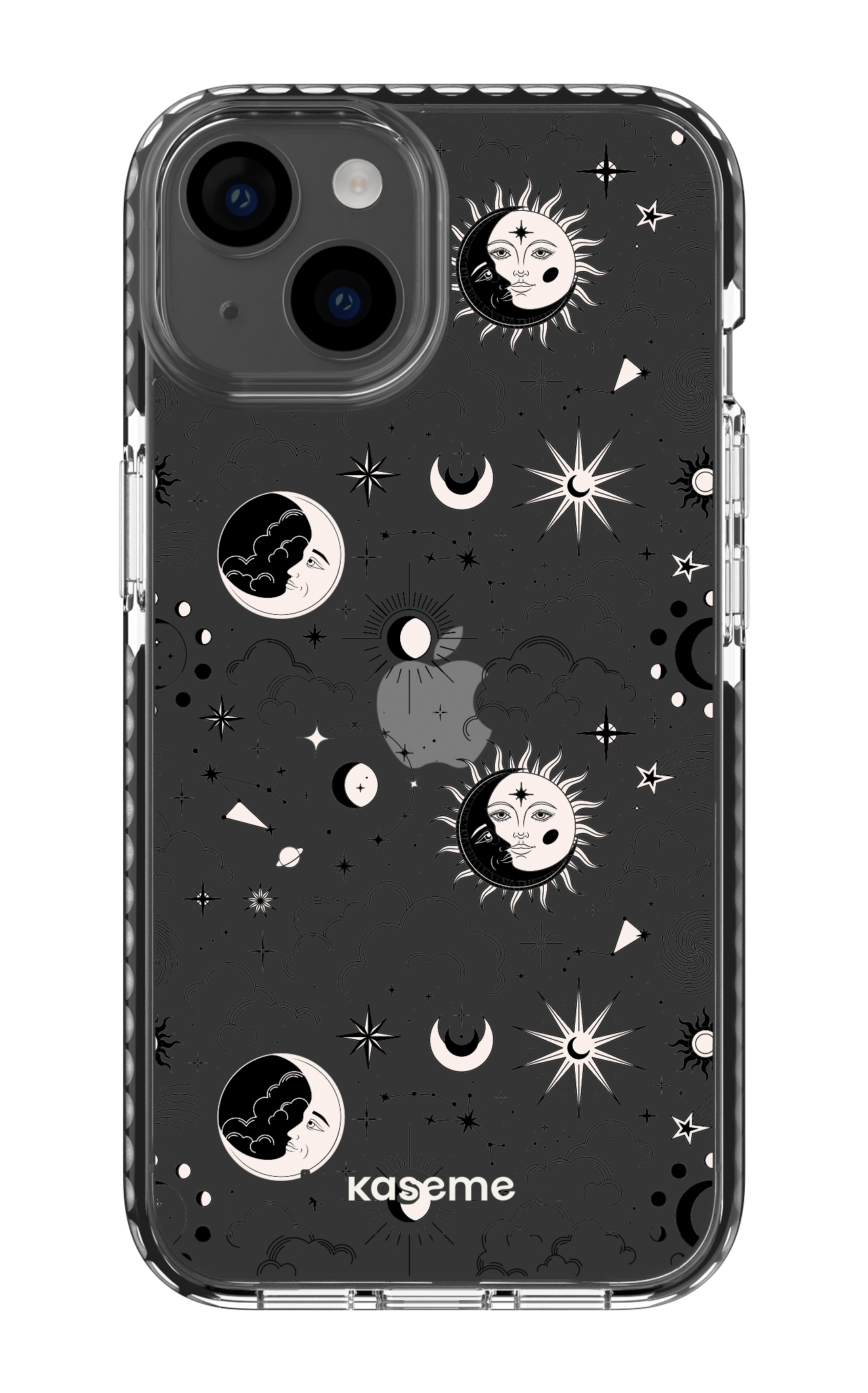 Milky Way Black Clear Case - iPhone 14