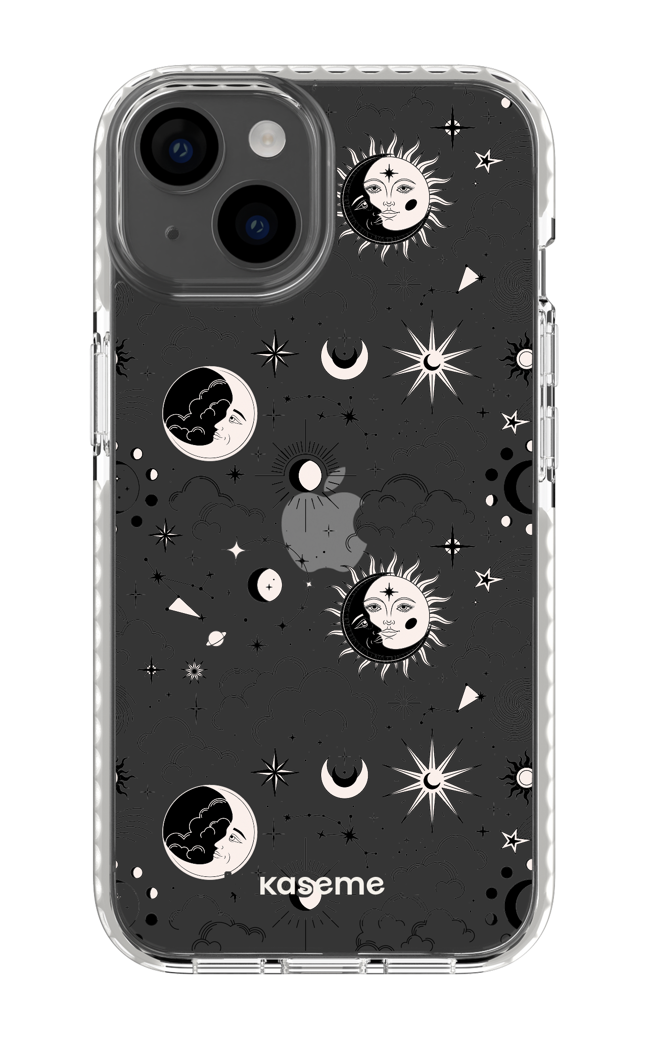 Milky Way Black Clear Case - iPhone 14