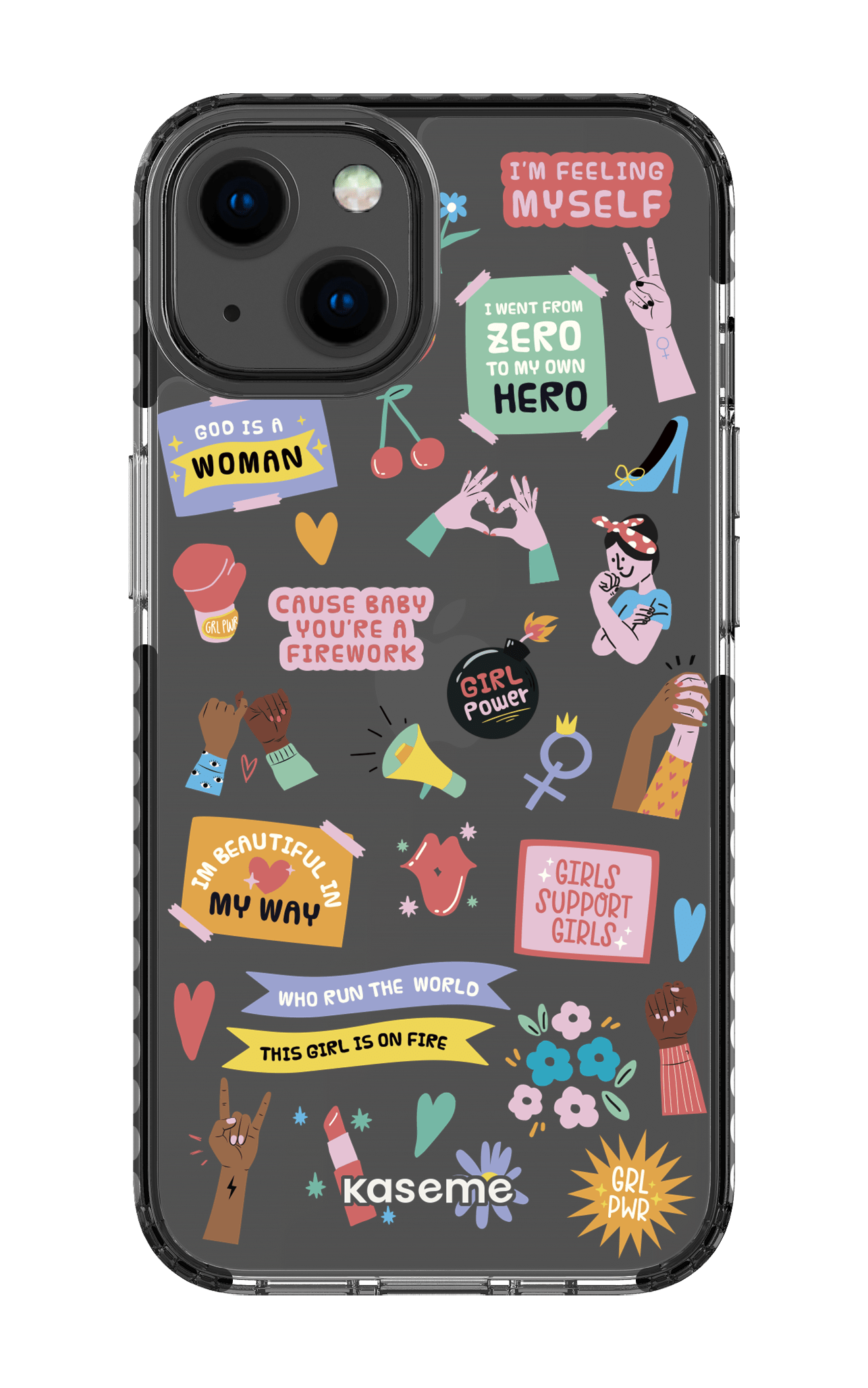 Girl Boss Clear Case - iPhone 13