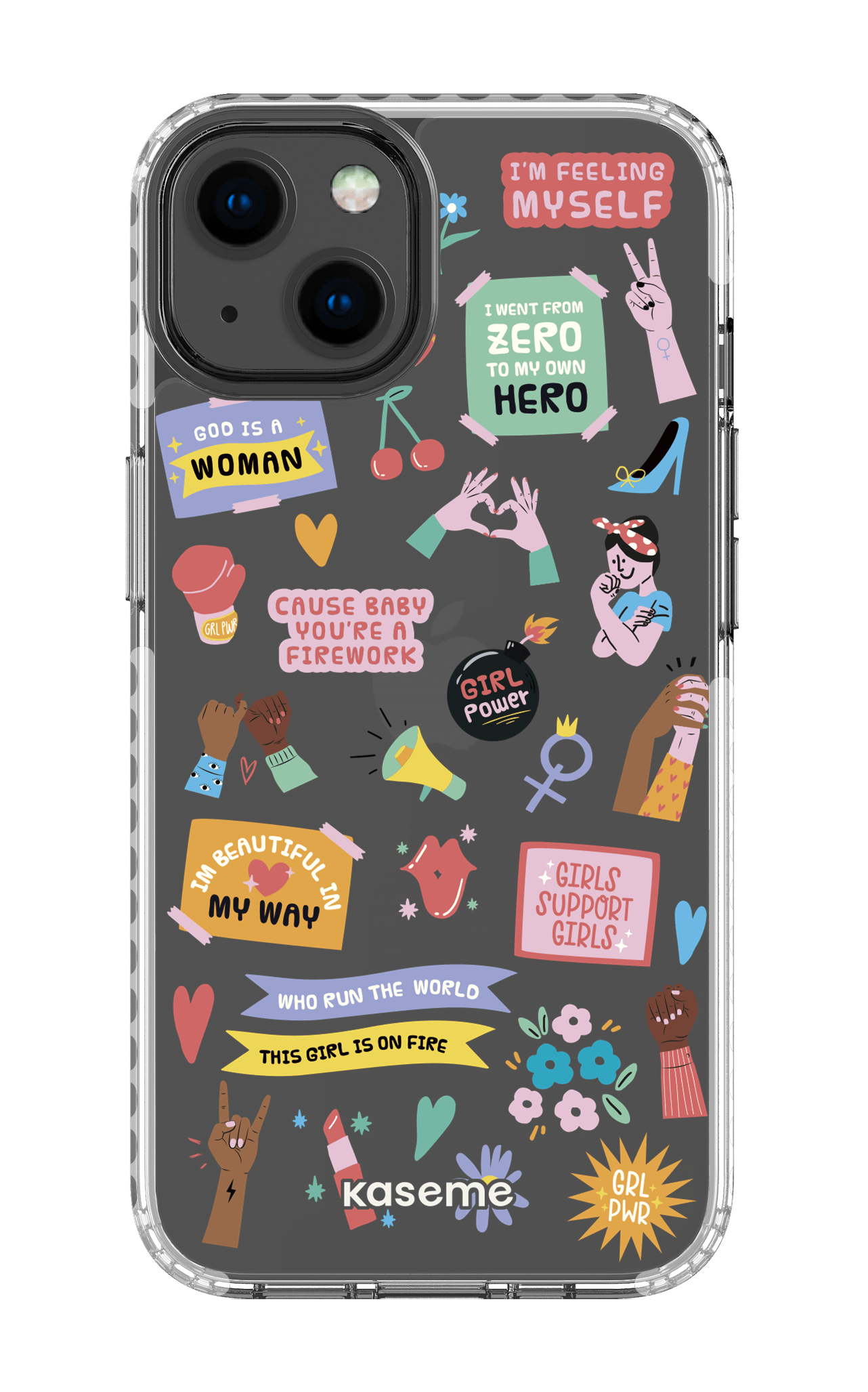 Girl Boss Clear Case - iPhone 13