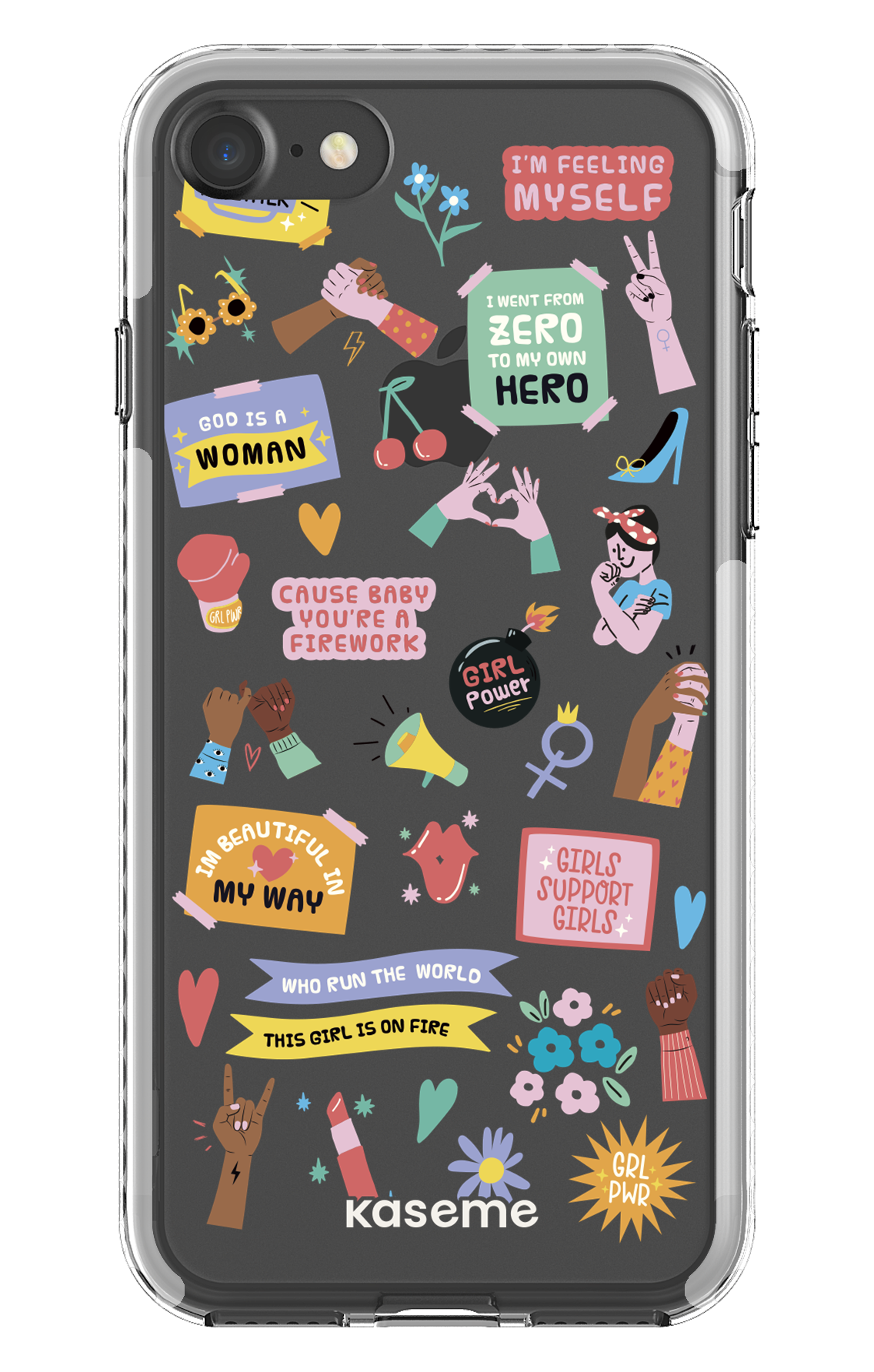 Girl Boss Clear Case - iPhone SE 2020 / 2022