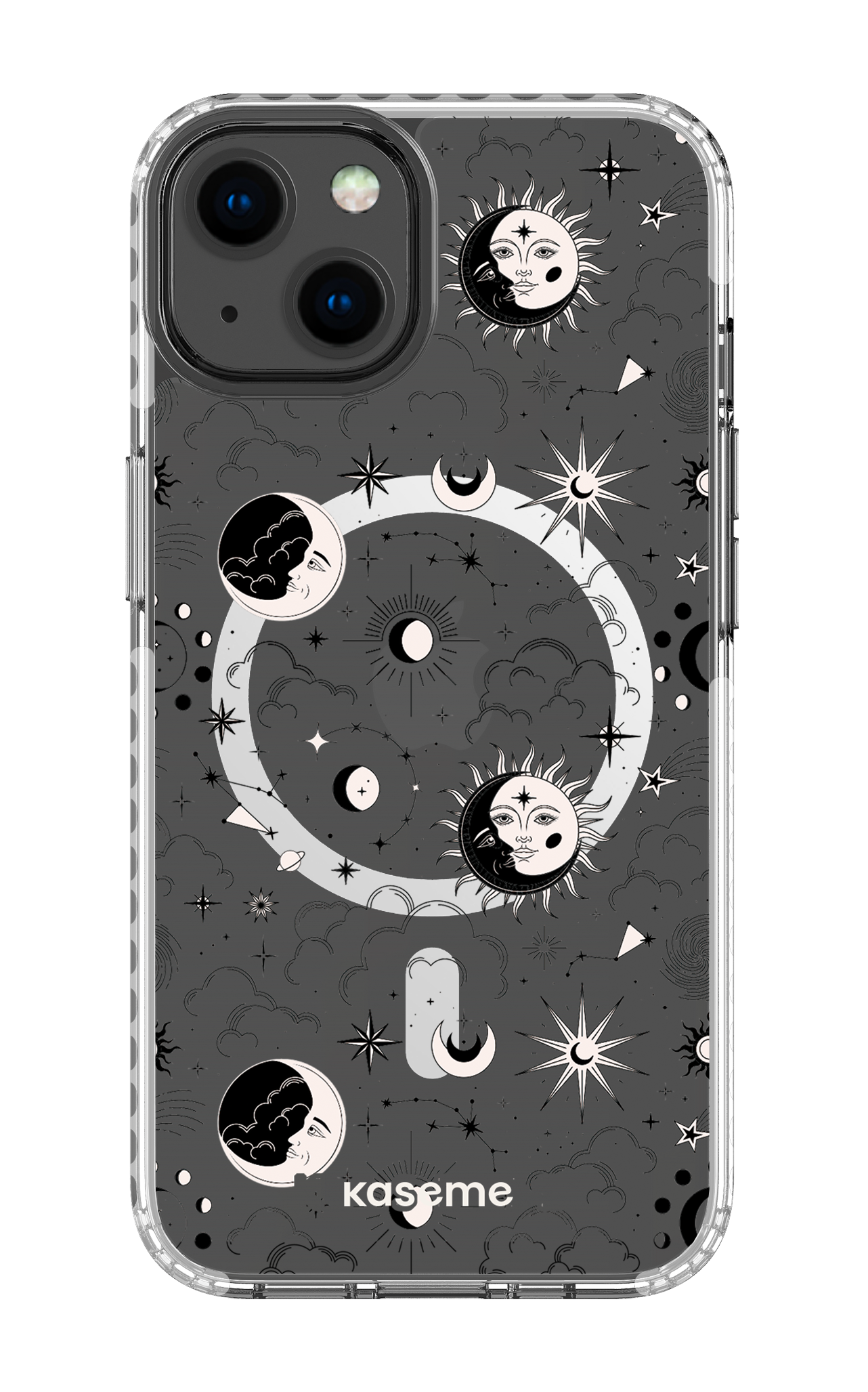 Milky Way Black Clear Case - iPhone 13