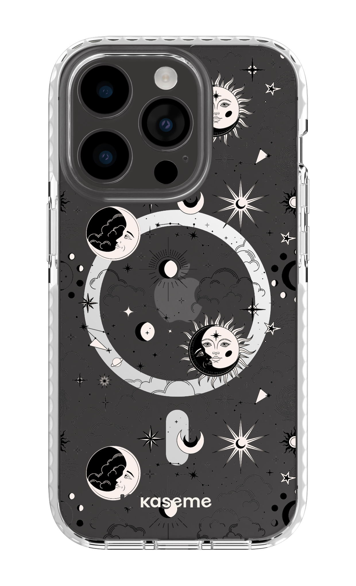 Milky Way Black Clear Case - iPhone 14 Pro