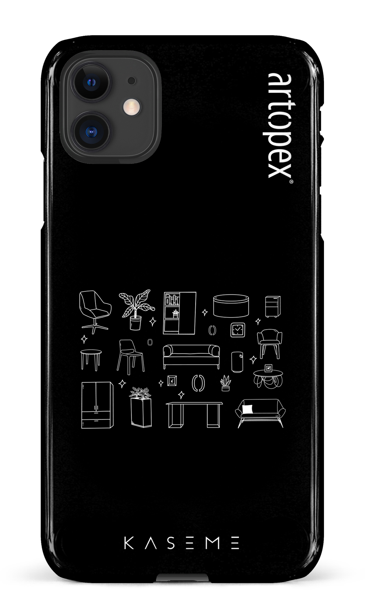L'essentiel noir par Artopex - iPhone 11