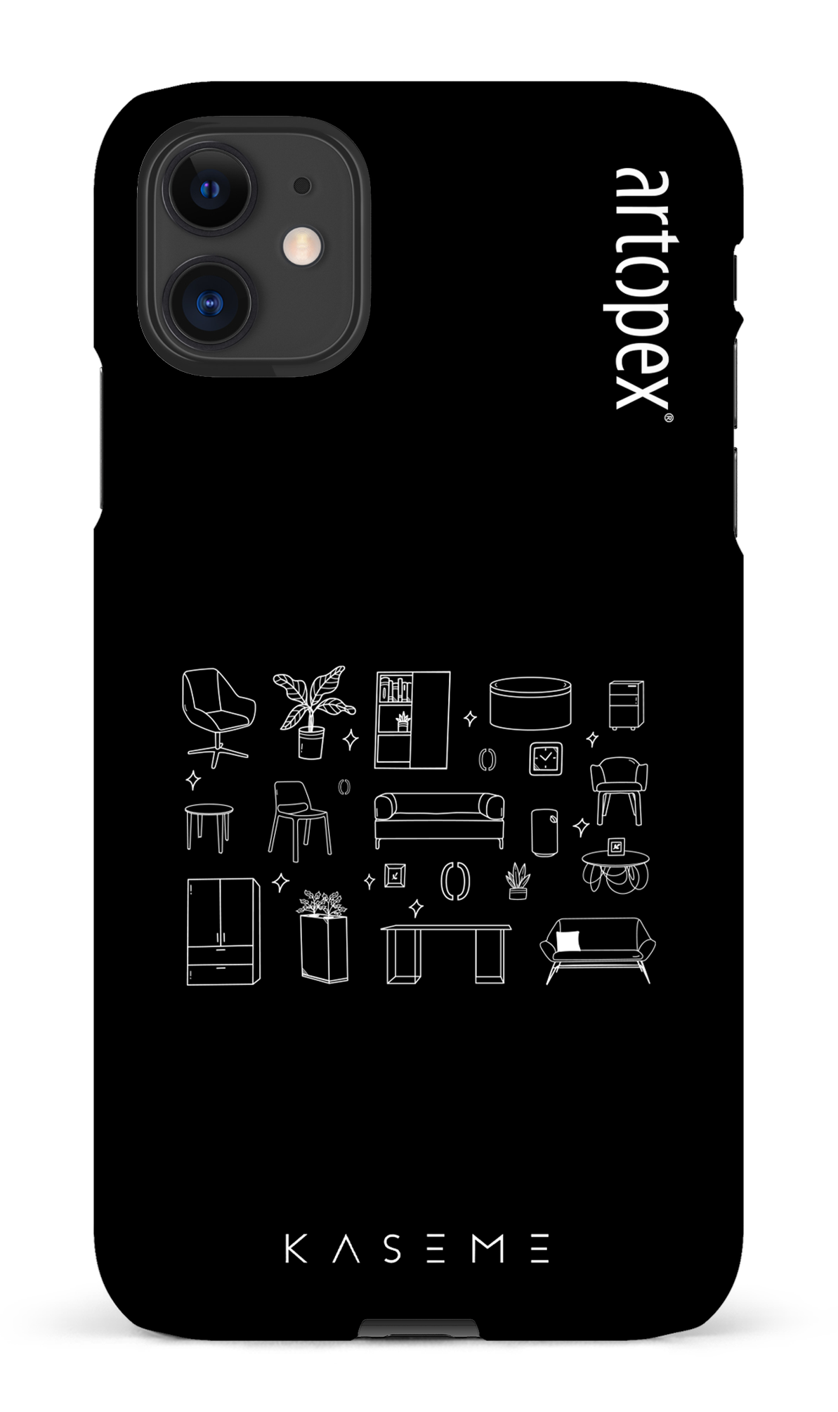 L'essentiel noir par Artopex - iPhone 11