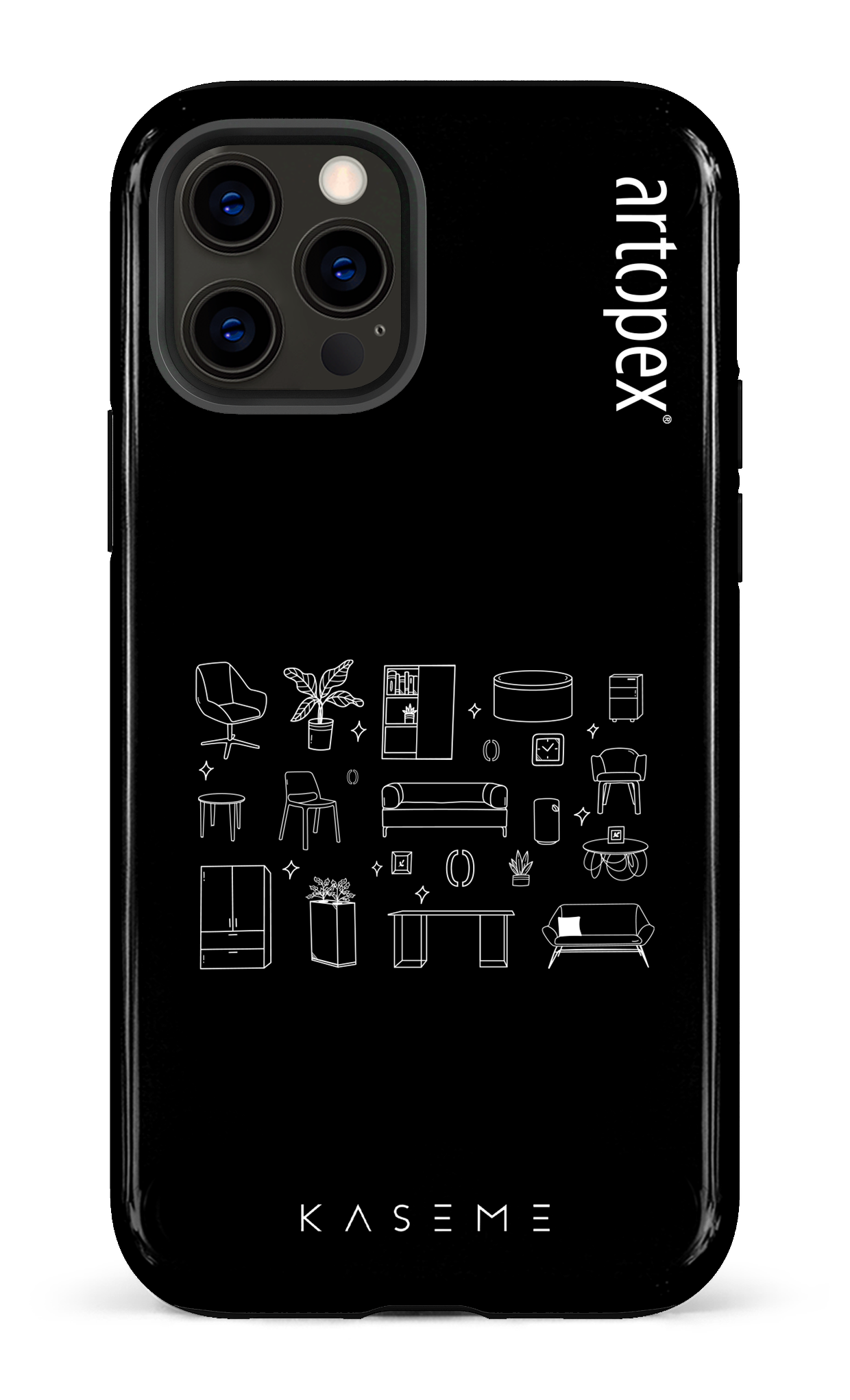 L'essentiel noir par Artopex - iPhone 12 Pro