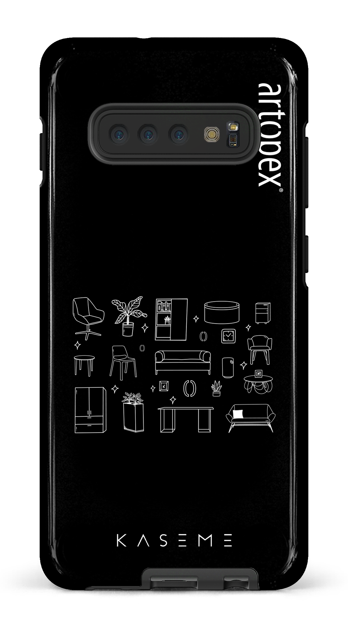 L'essentiel noir par Artopex - Galaxy S10 Plus