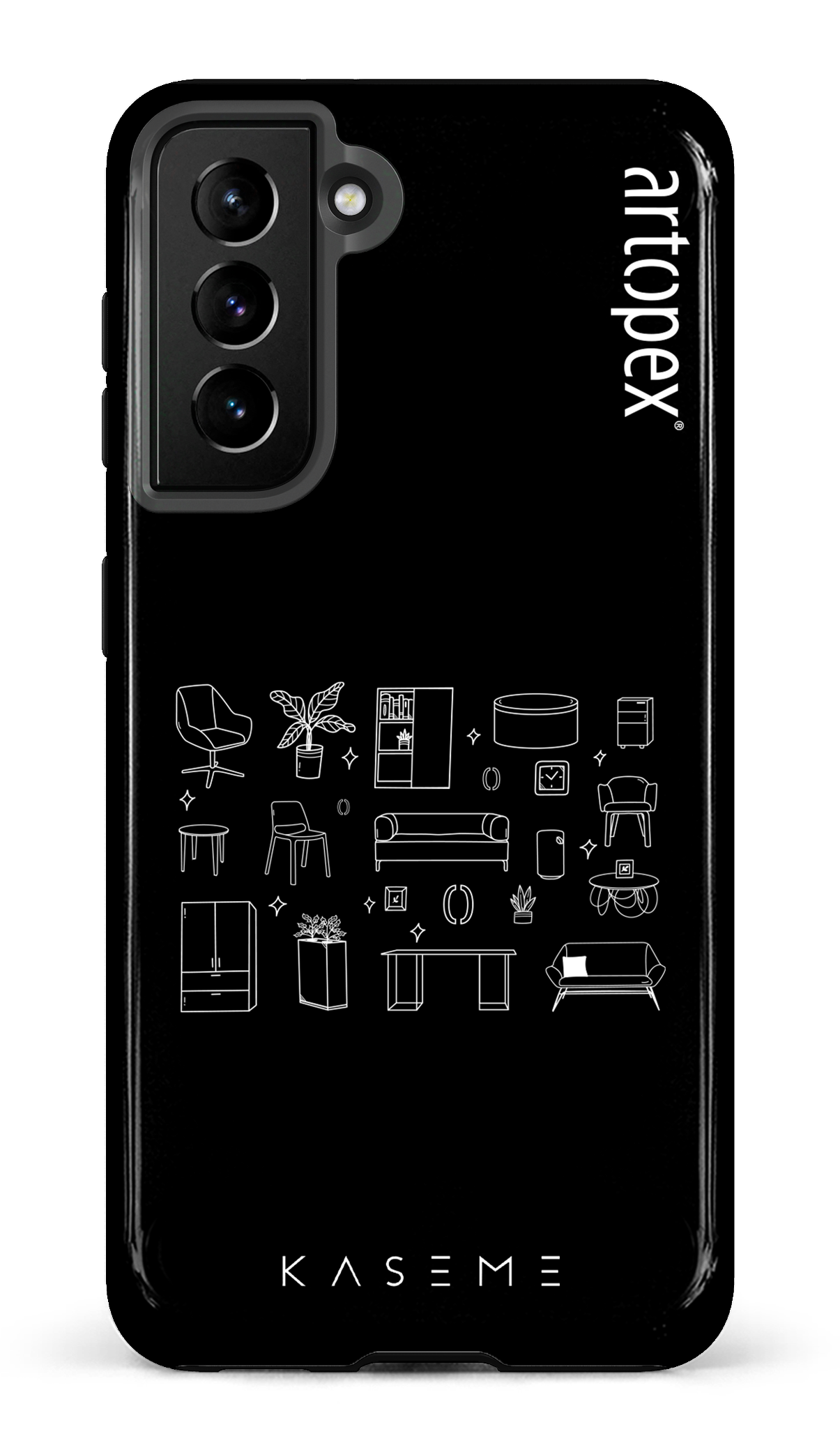 L'essentiel noir par Artopex - Galaxy S21