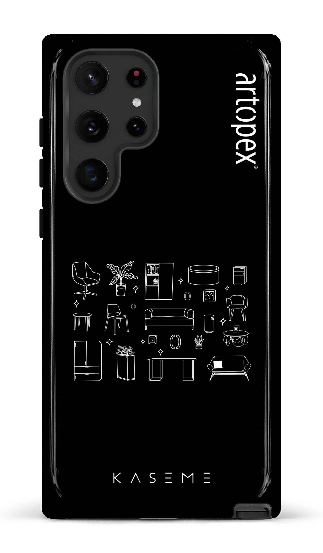 L'essentiel noir par Artopex - Galaxy S22 Ultra