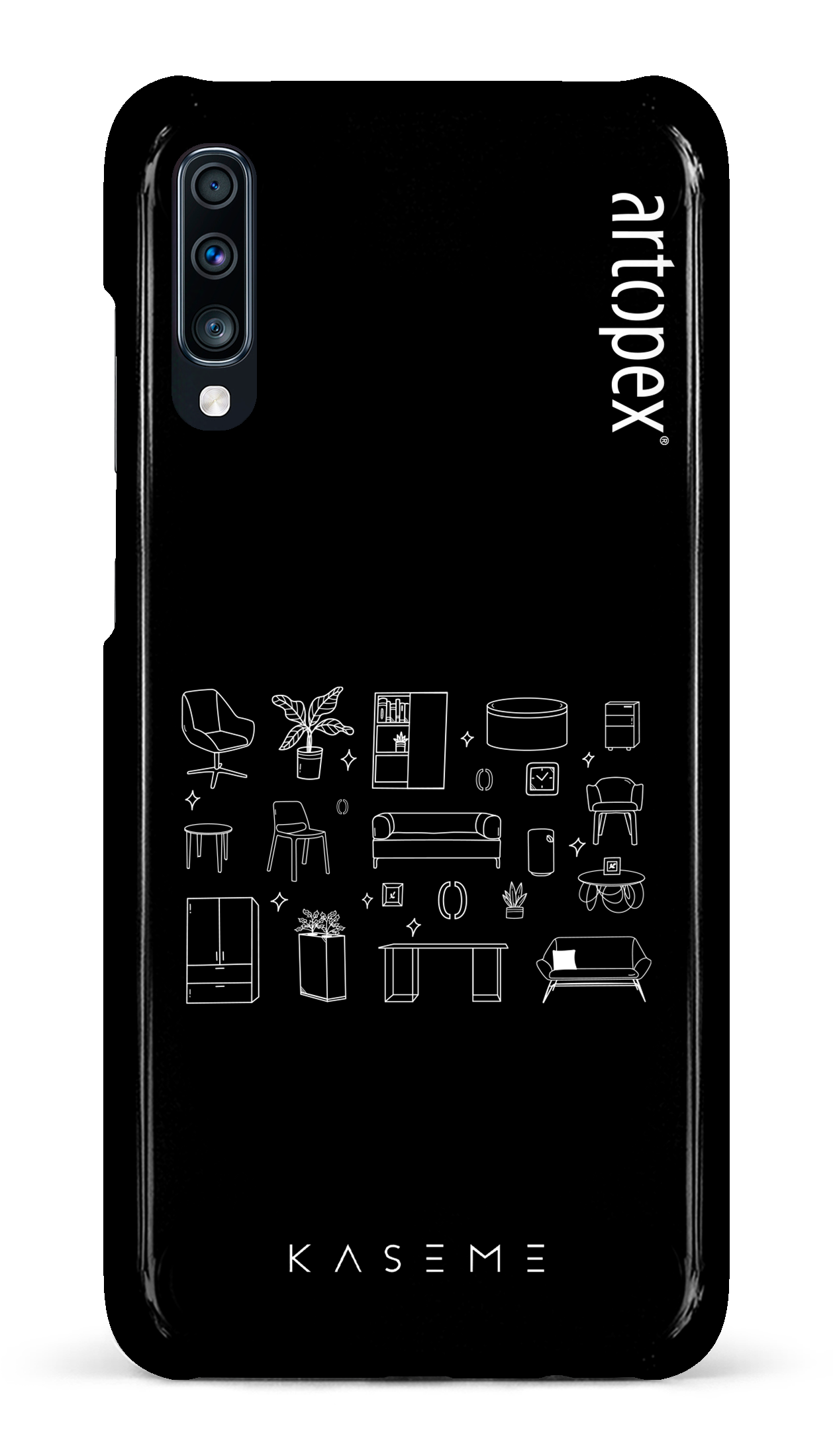 L'essentiel noir par Artopex - Galaxy A70