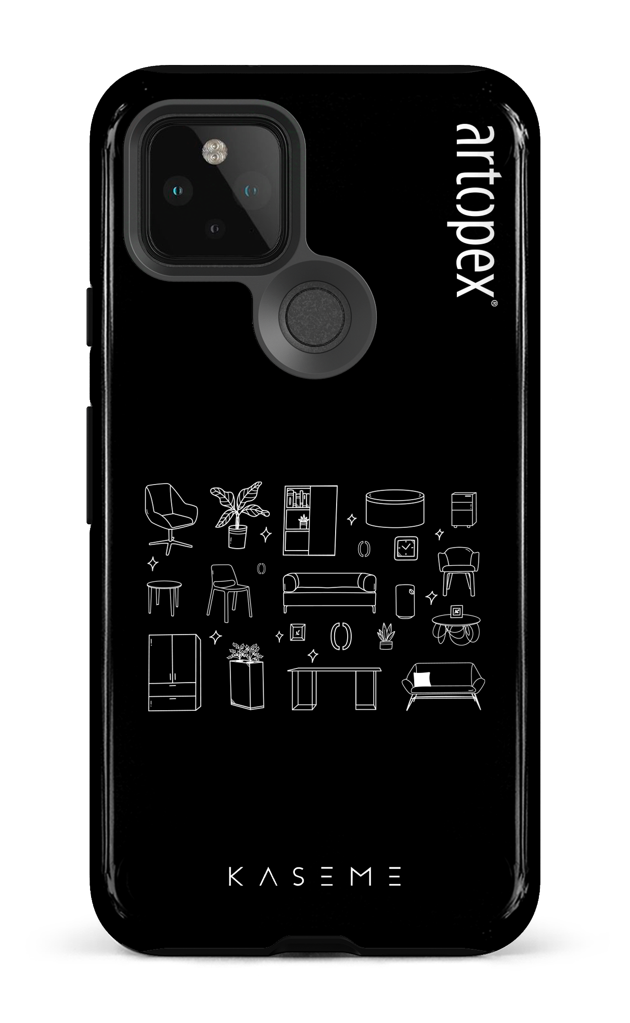 L'essentiel noir par Artopex - Google Pixel 5