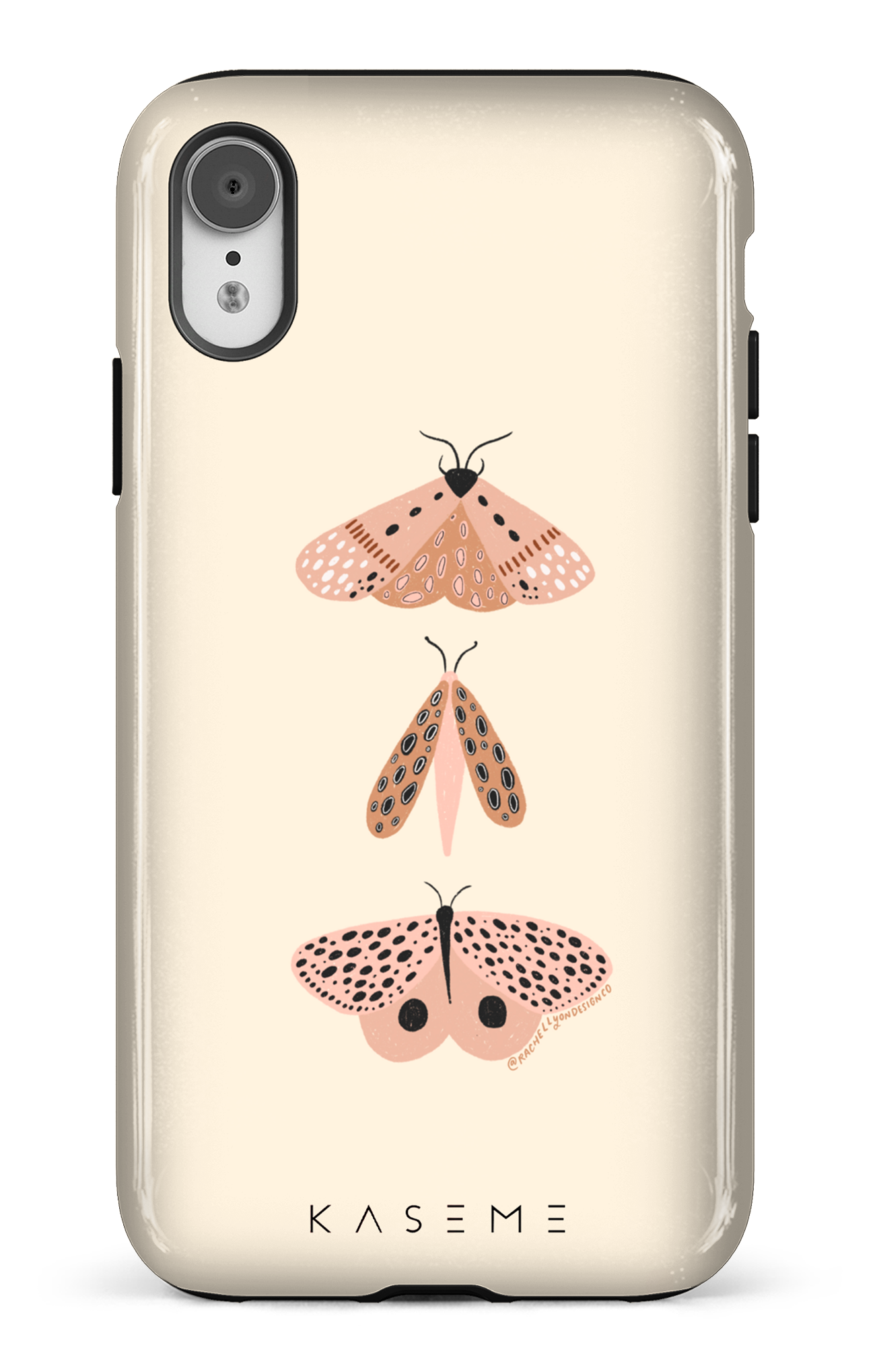 Minimalist Moth Trio by Rachel Lyon Design Co. - iPhone XR