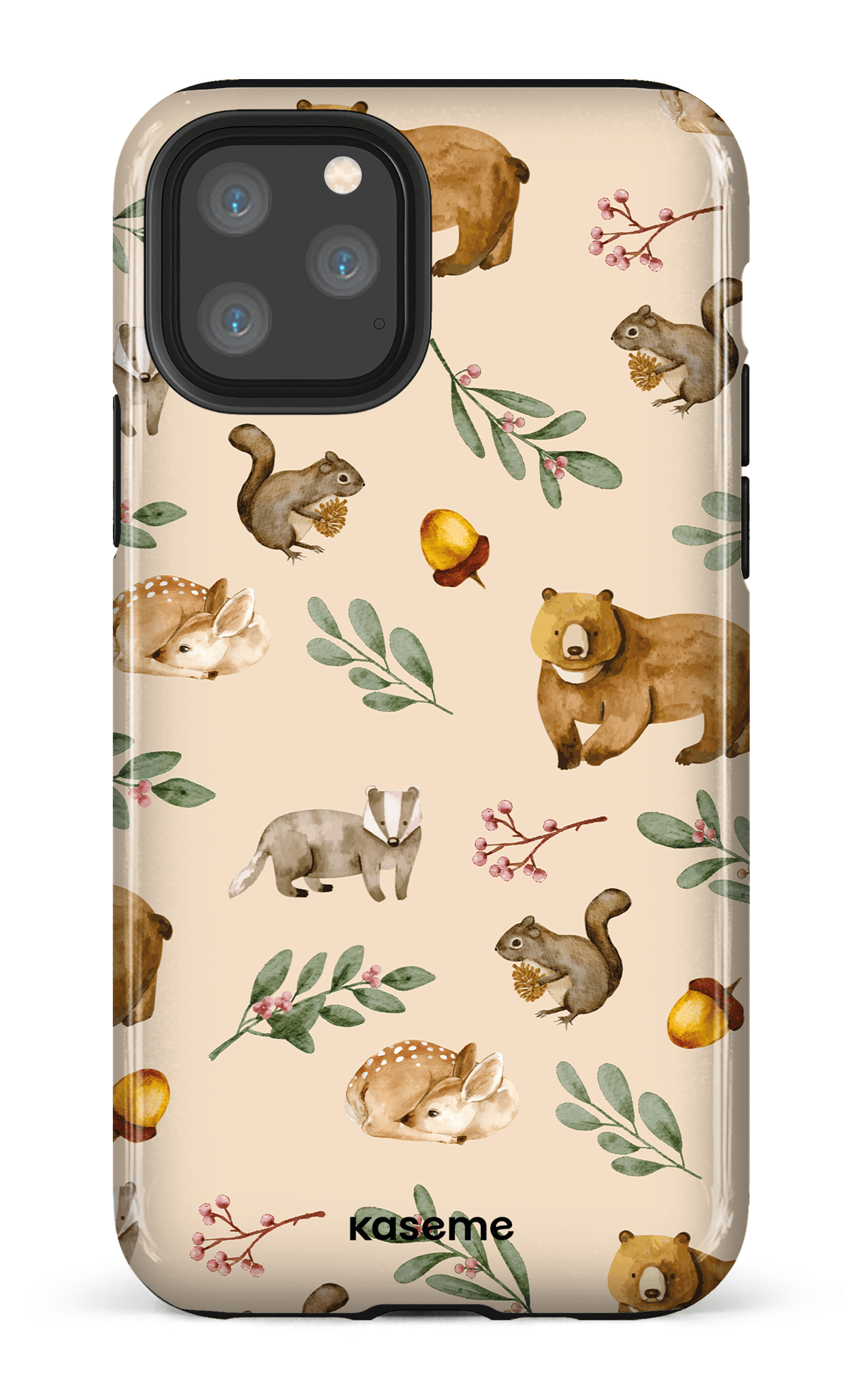 Furry Forest Beige - iPhone 11 Pro