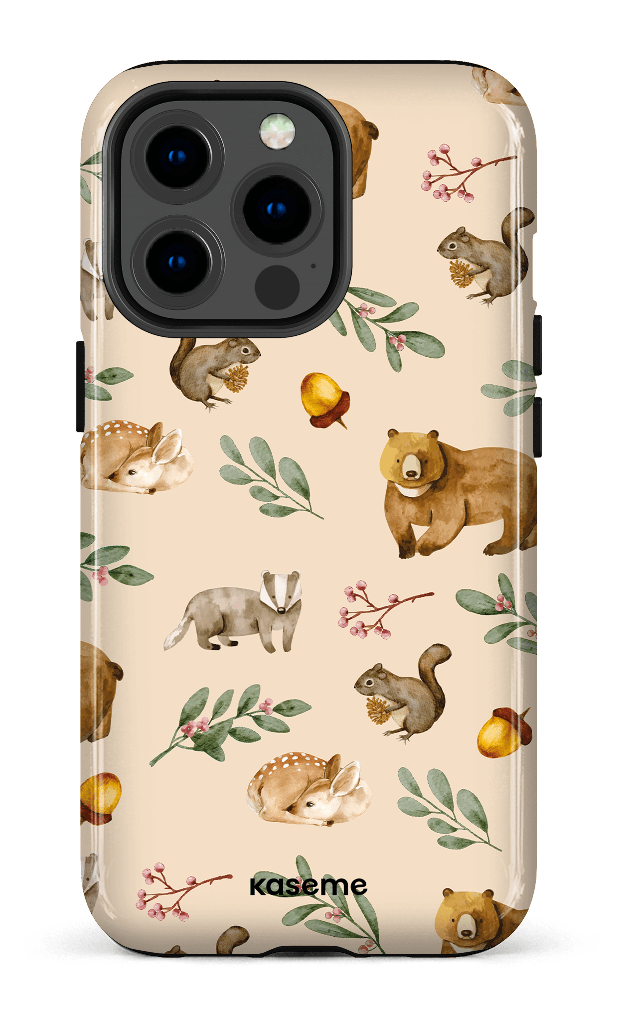 Furry Forest Beige - iPhone 13 Pro