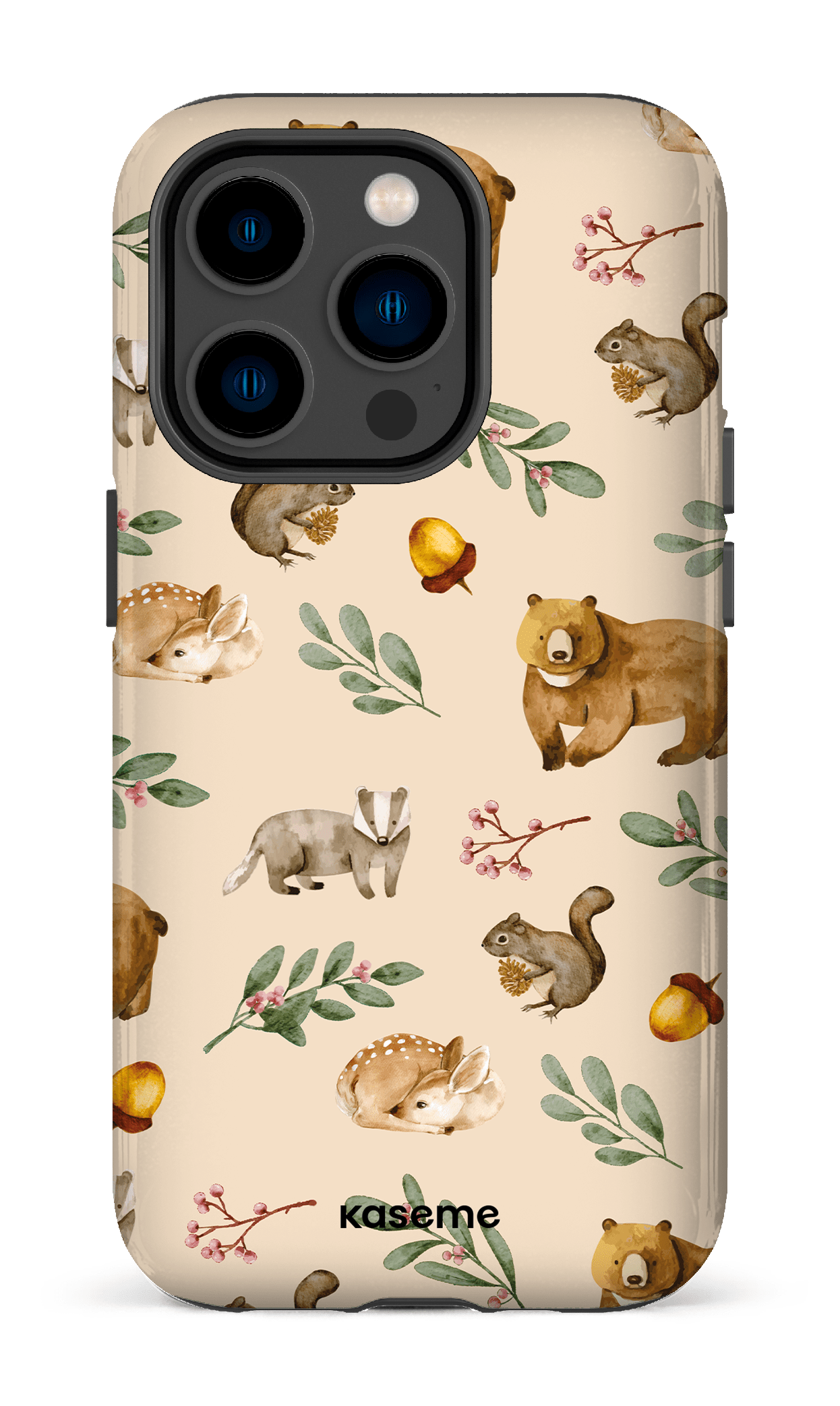 Furry Forest Beige - iPhone 14 Pro