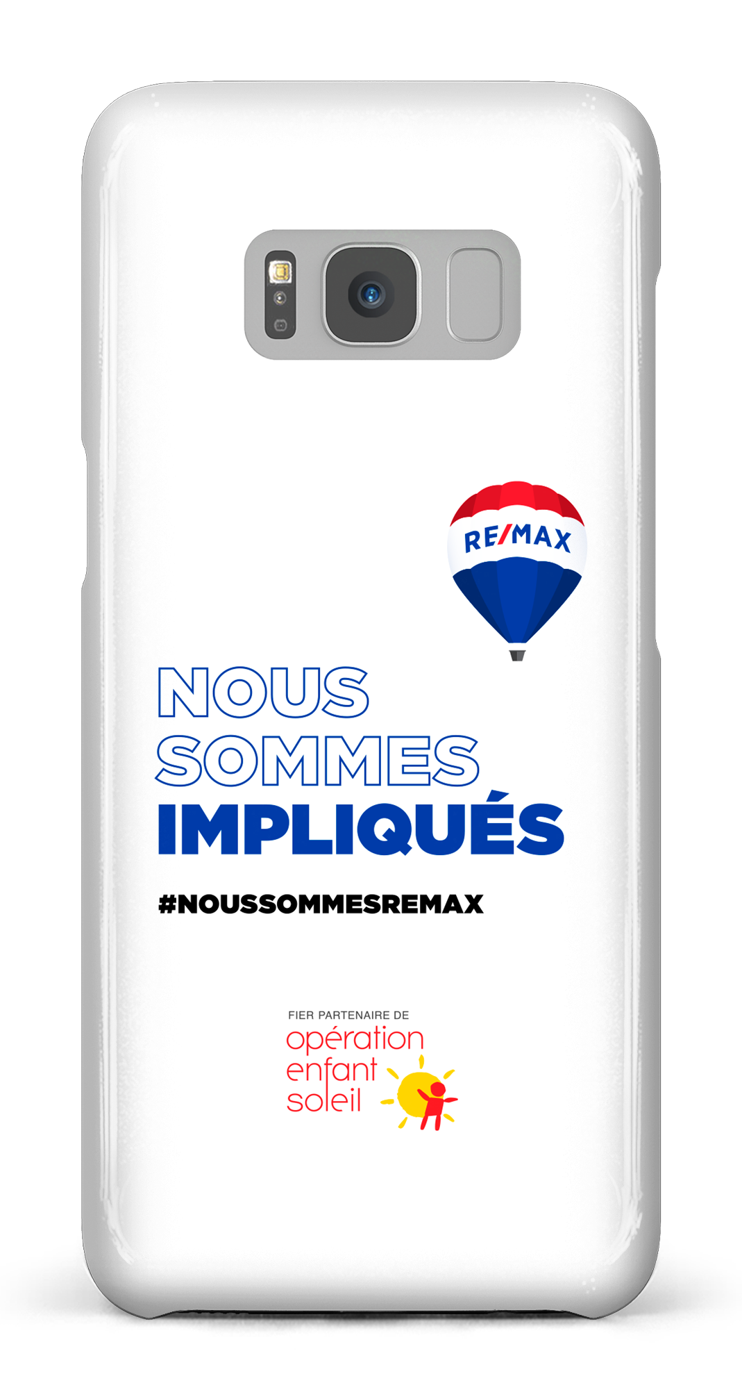 Nous sommes impliqués par Remax - Galaxy S8