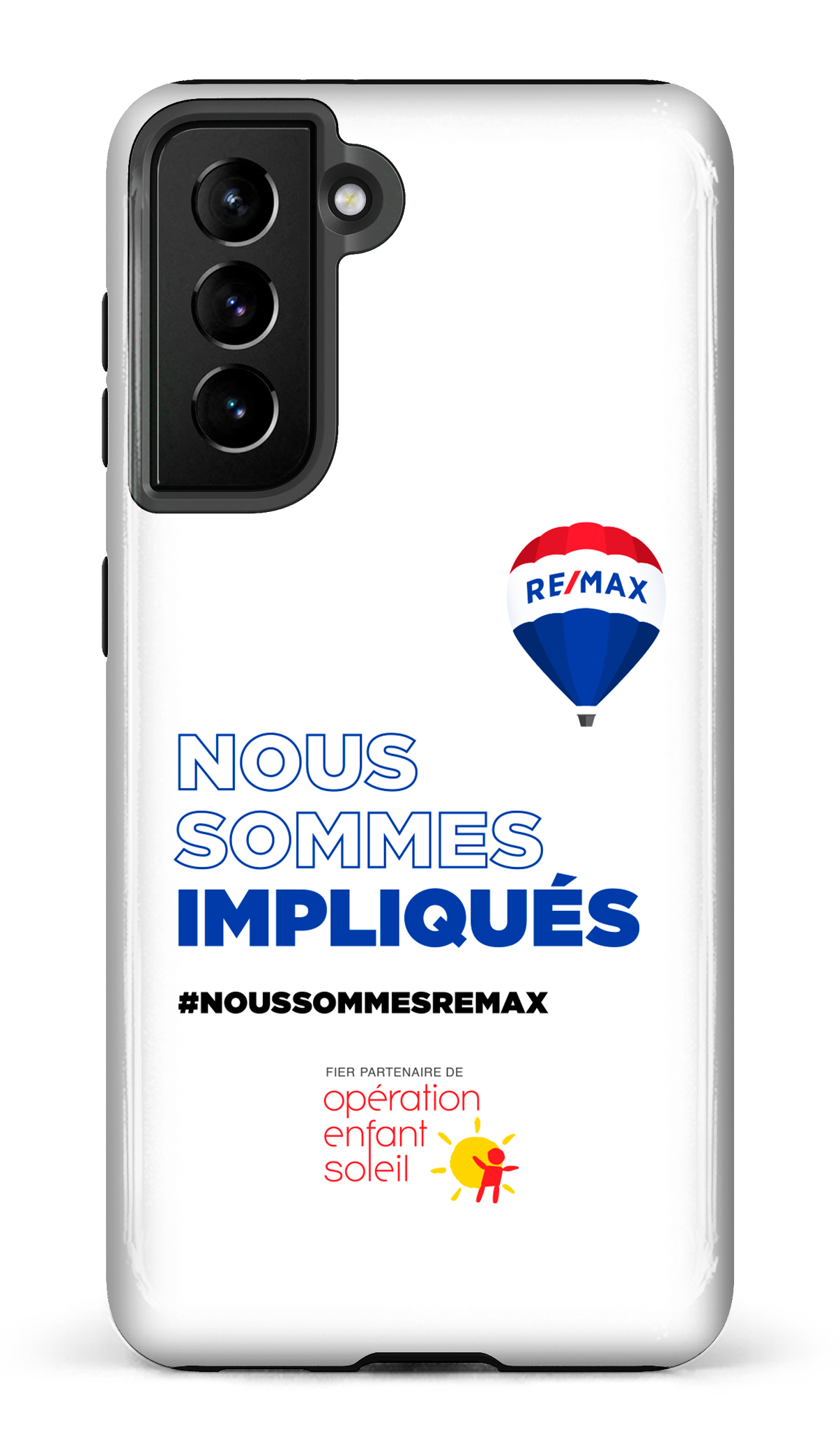 Nous sommes impliqués par Remax - Galaxy S21