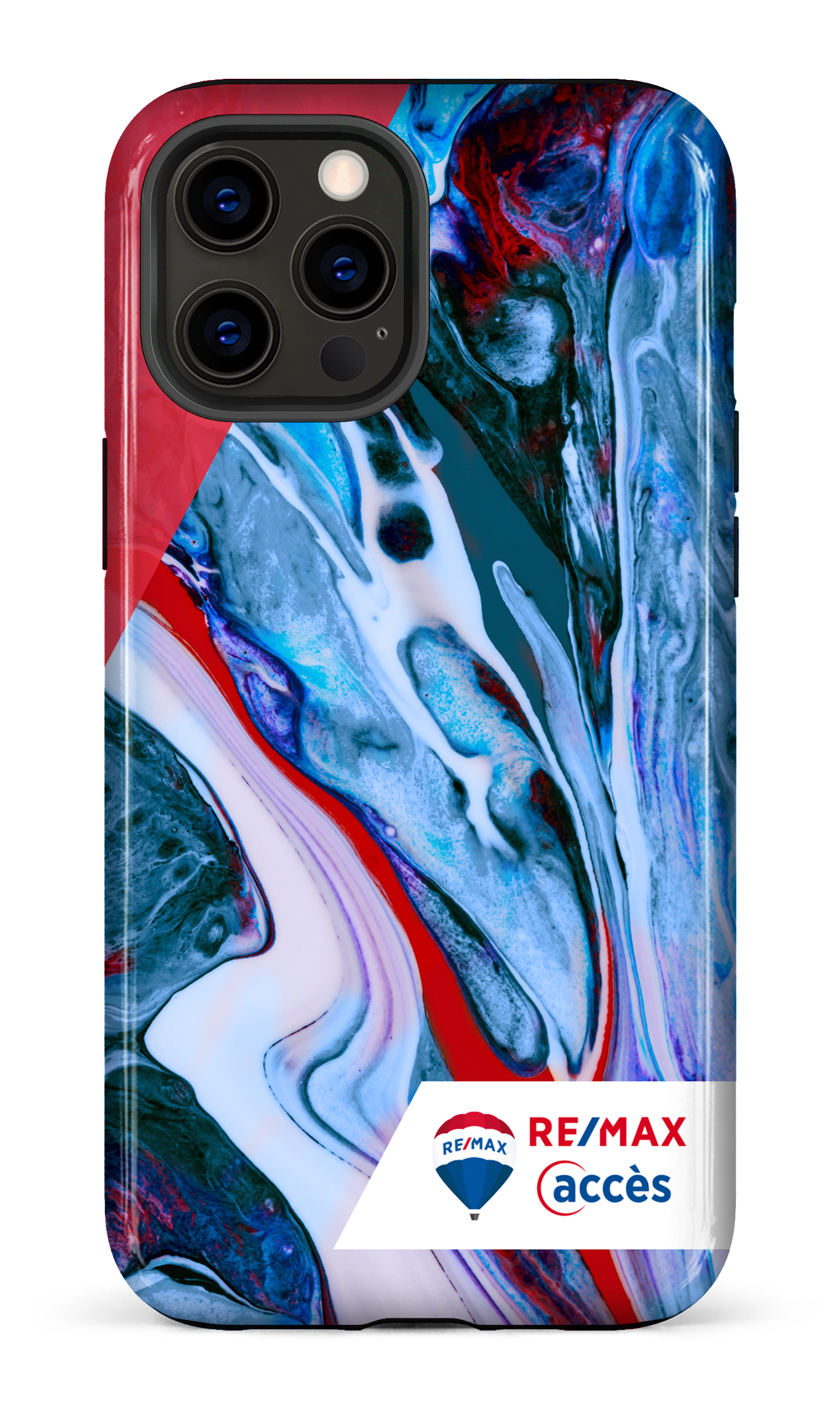 Peinture marbrée claire - iPhone 12 Pro Max
