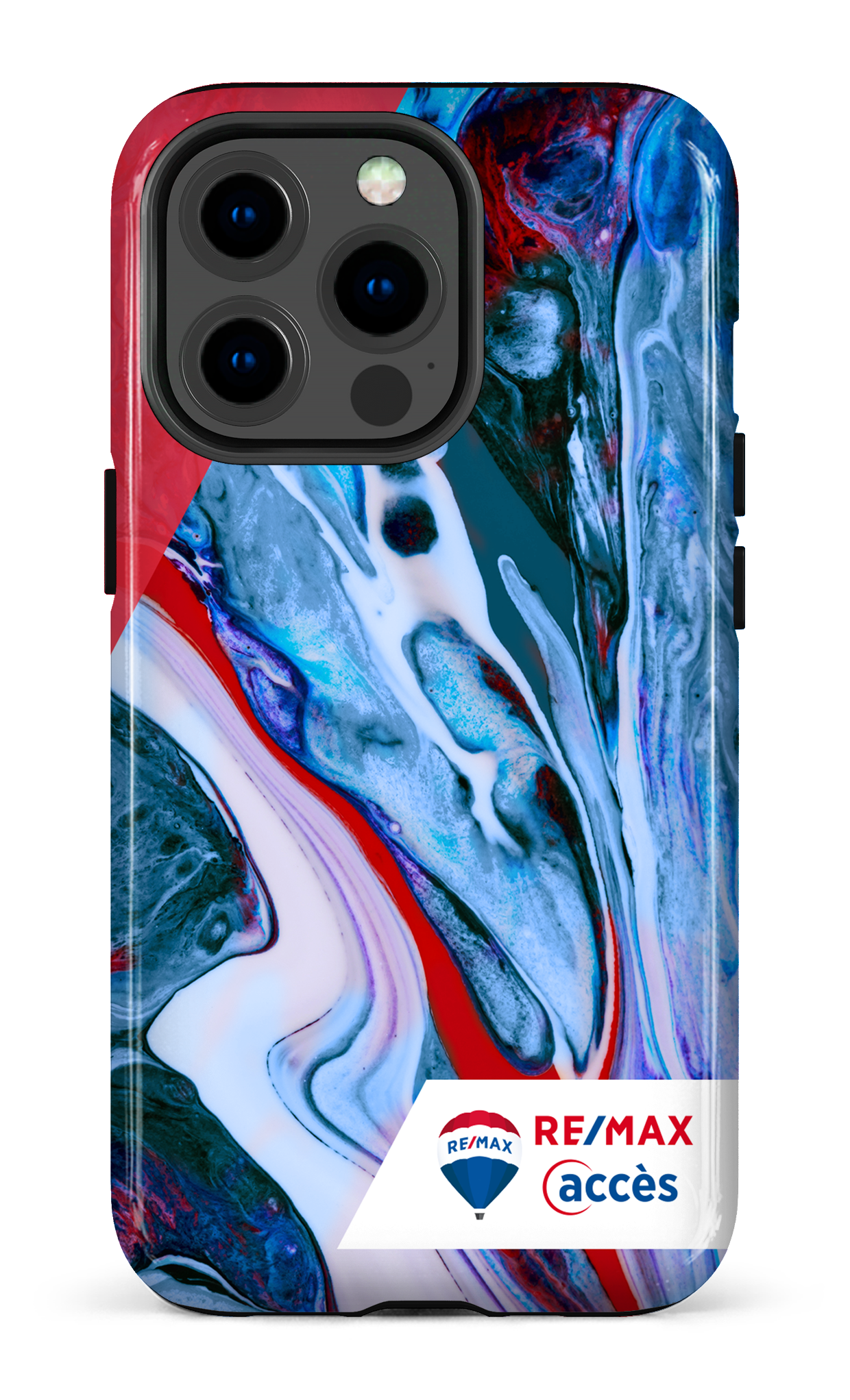 Peinture marbrée claire - iPhone 13 Pro