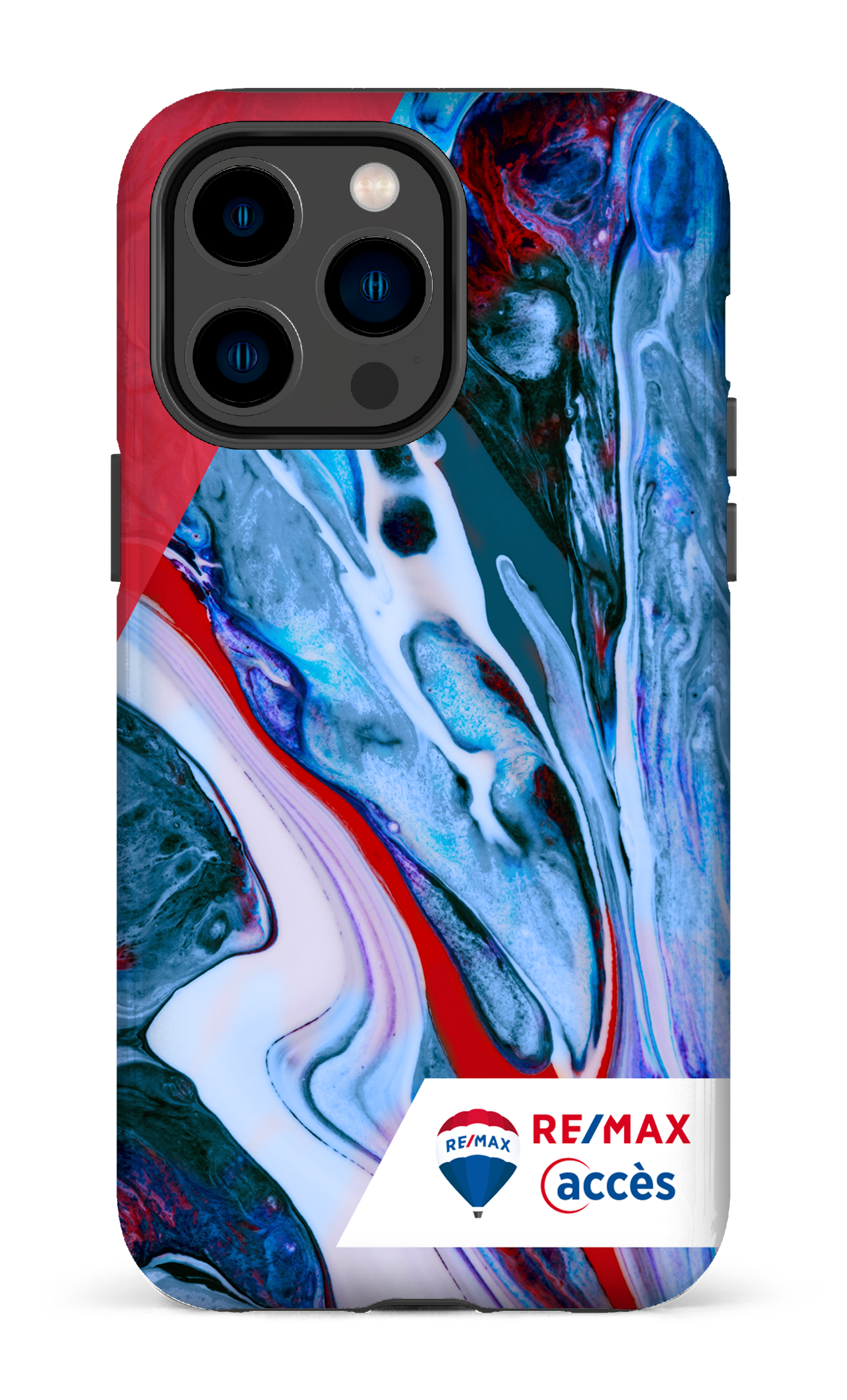 Peinture marbrée claire - iPhone 14 Pro Max