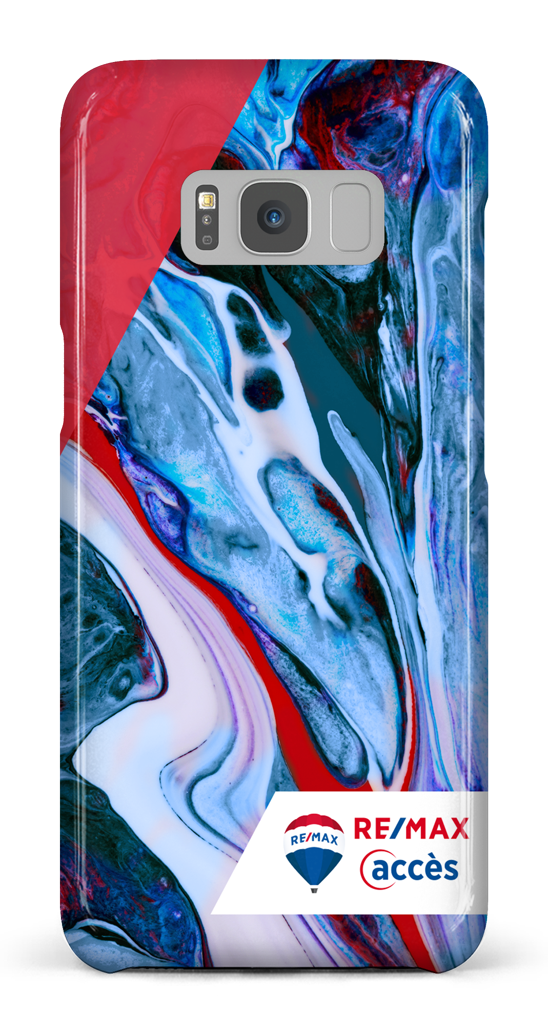 Peinture marbrée claire - Galaxy S8