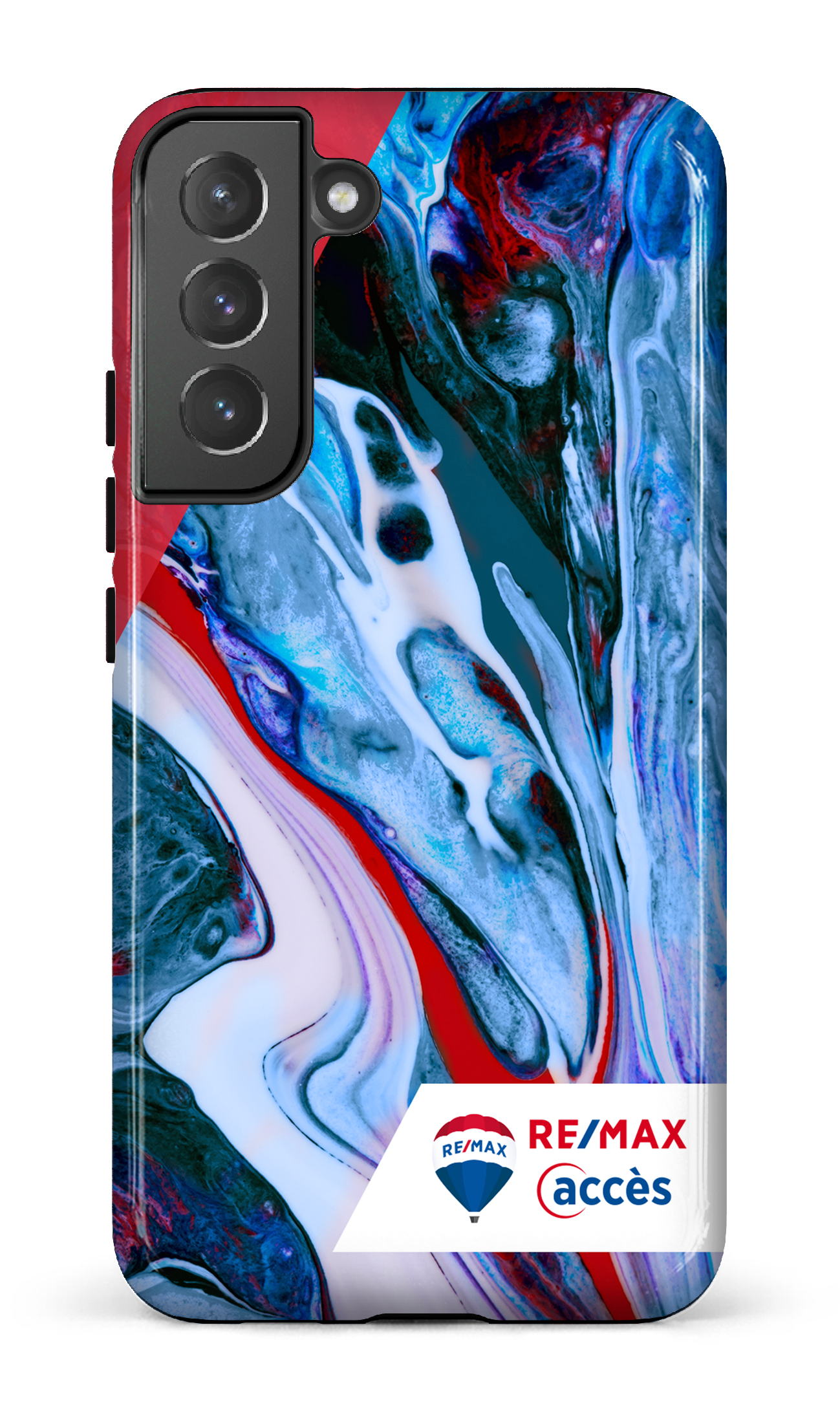 Peinture marbrée claire - Galaxy S22 Plus