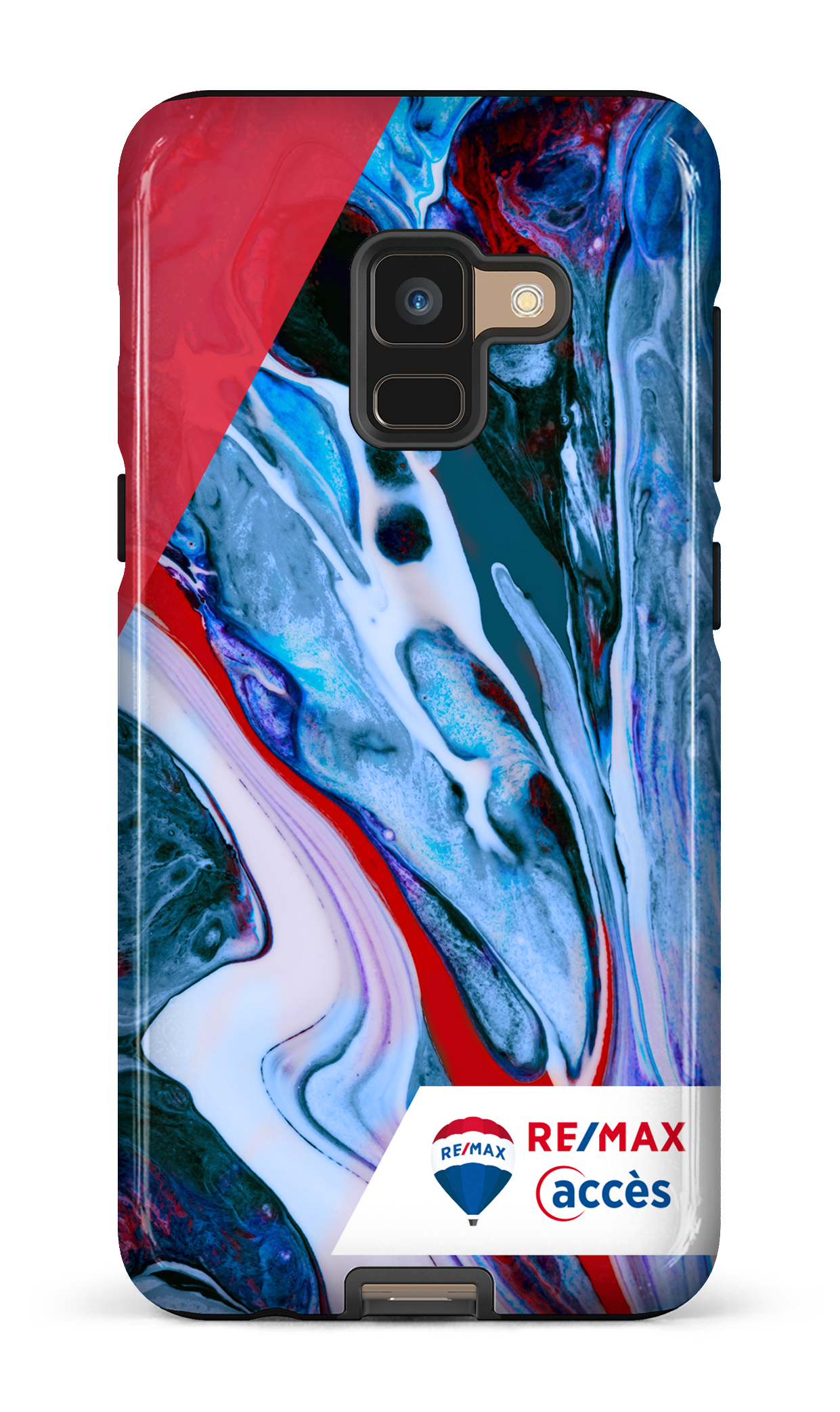 Peinture marbrée claire - Galaxy A8