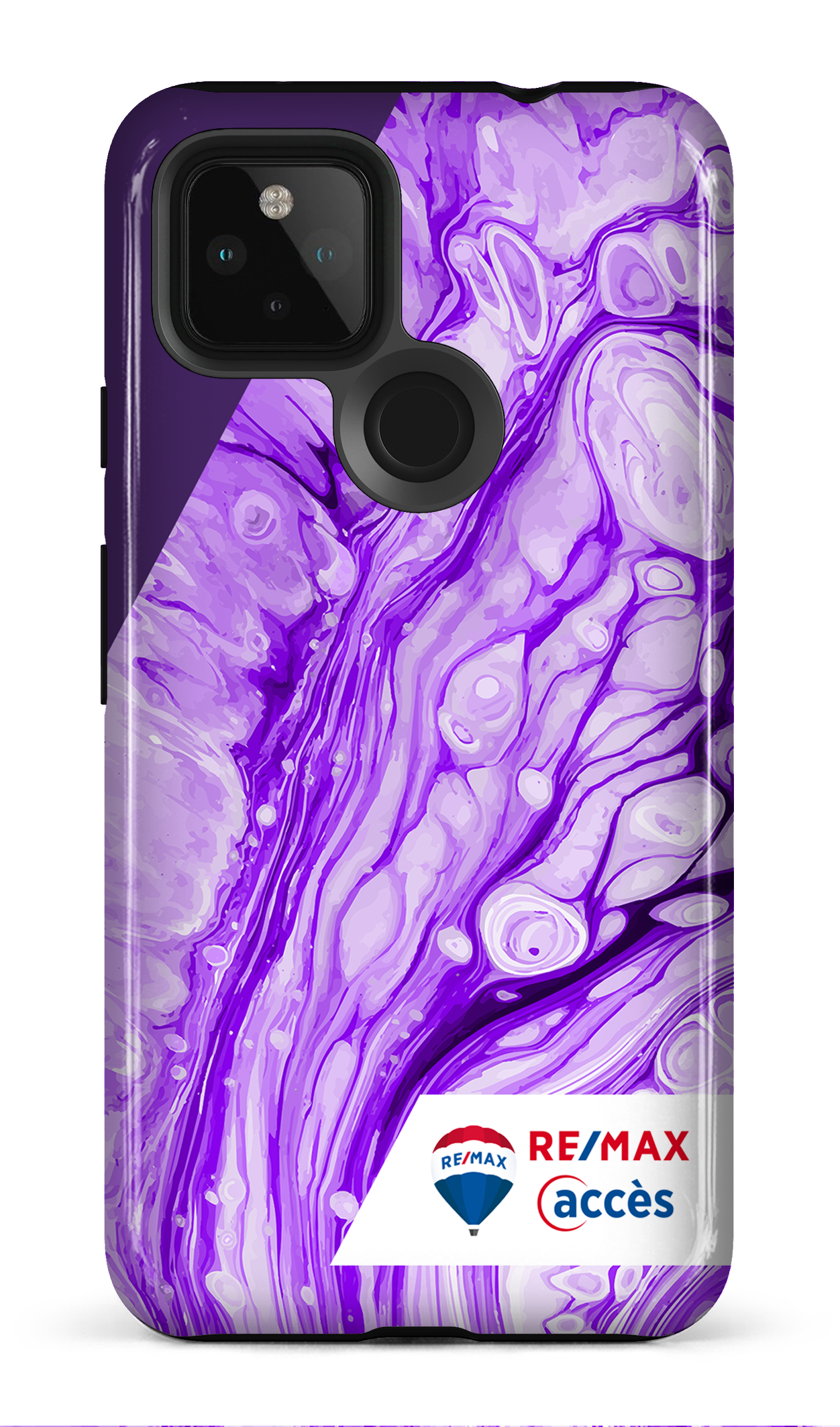 Peinture marbrée claire violette - Google Pixel 4A (5G)