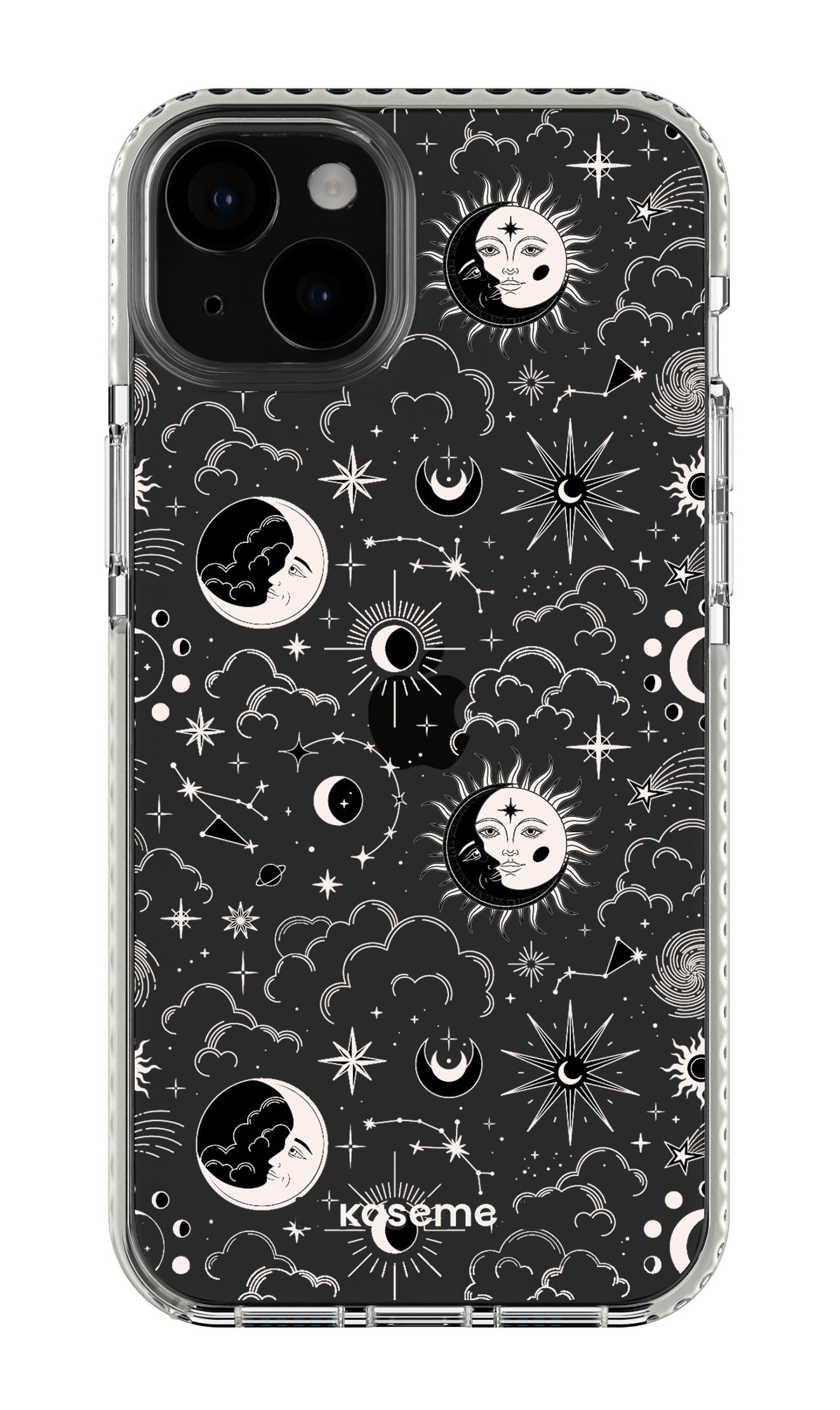 Milky Way White Clear Case - iPhone 15 Plus