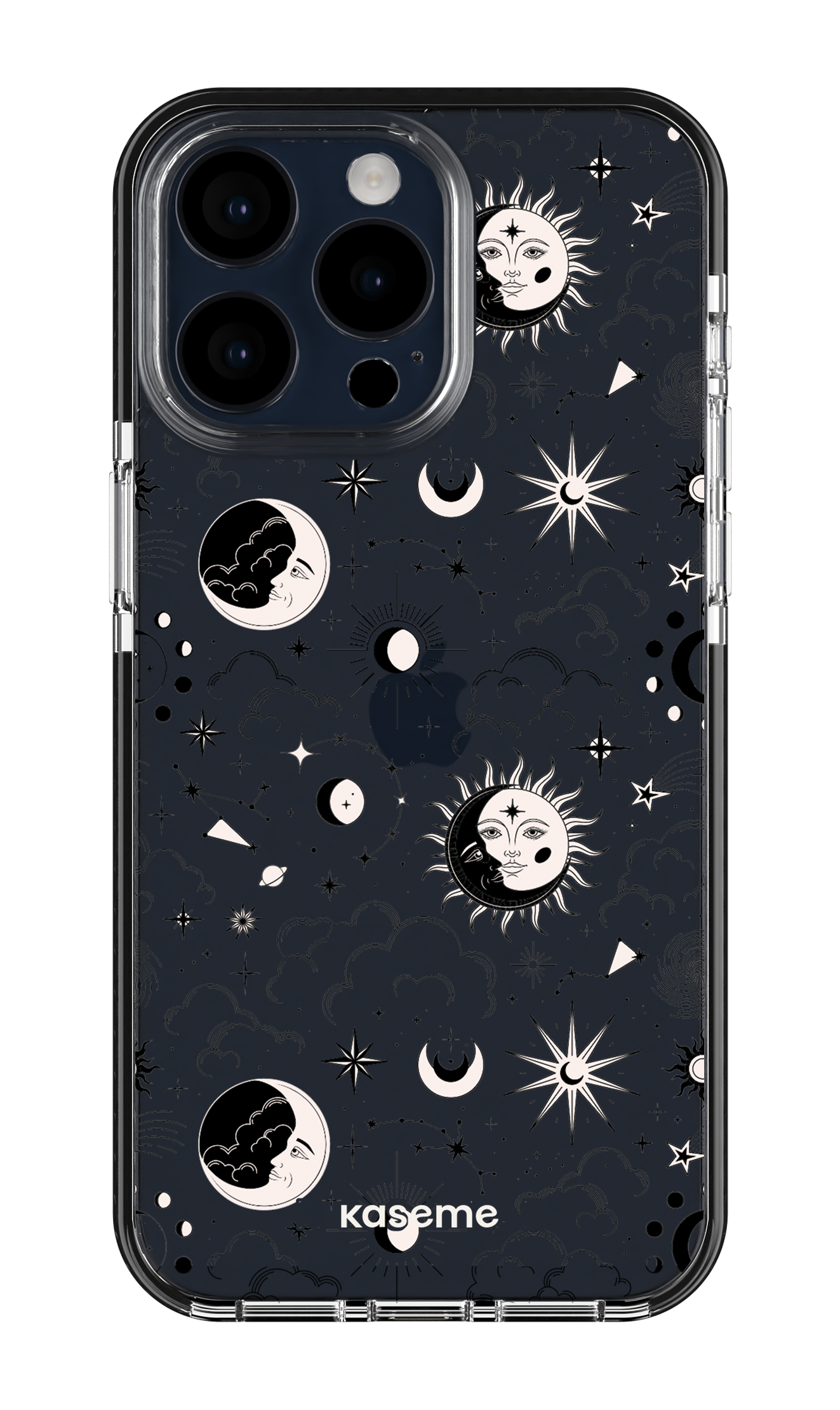 Milky Way Black Clear Case - iPhone 15 Pro Max