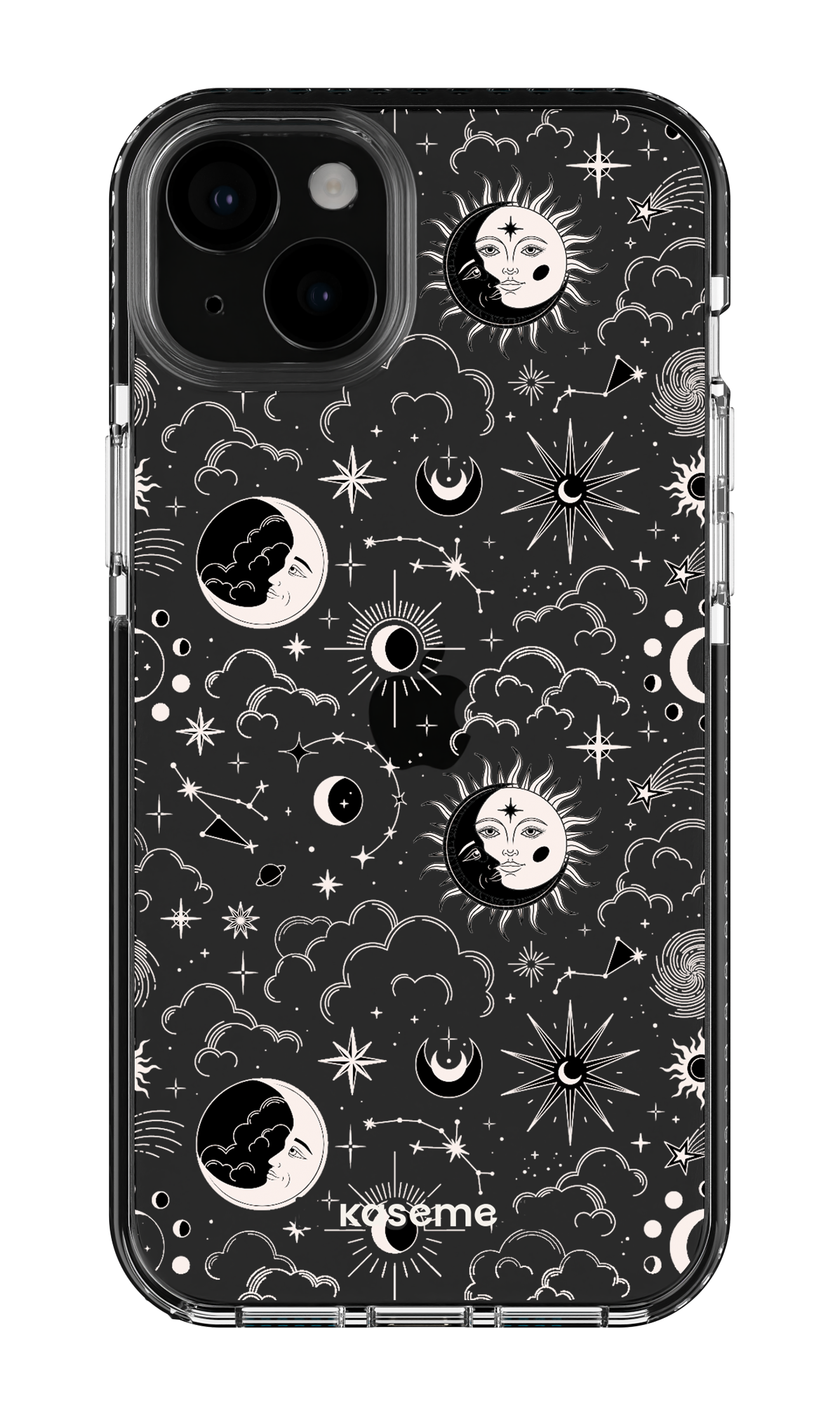 Milky Way White Clear Case - iPhone 15 Plus