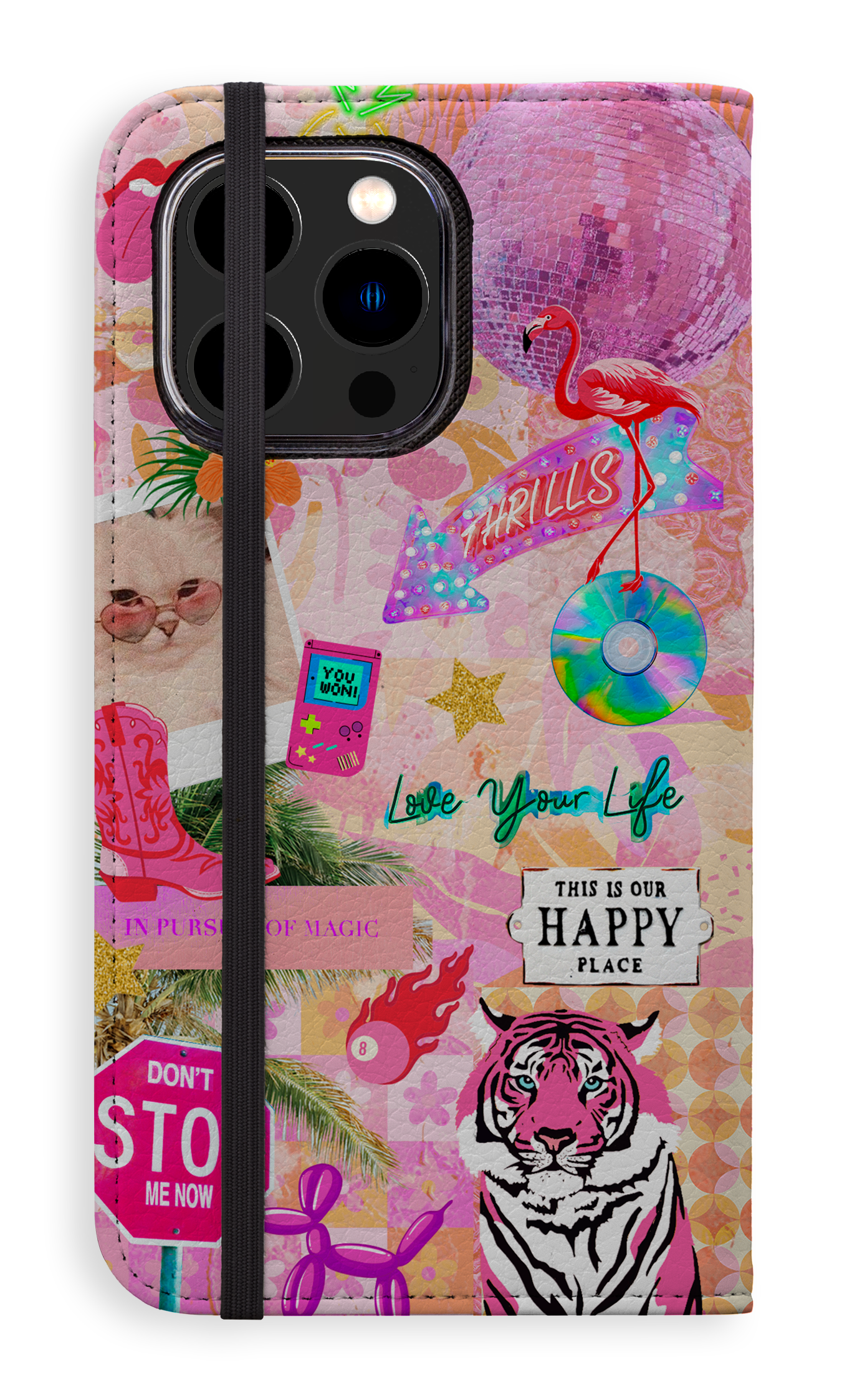 Happy Place - Folio Case - iPhone 14 Pro Max