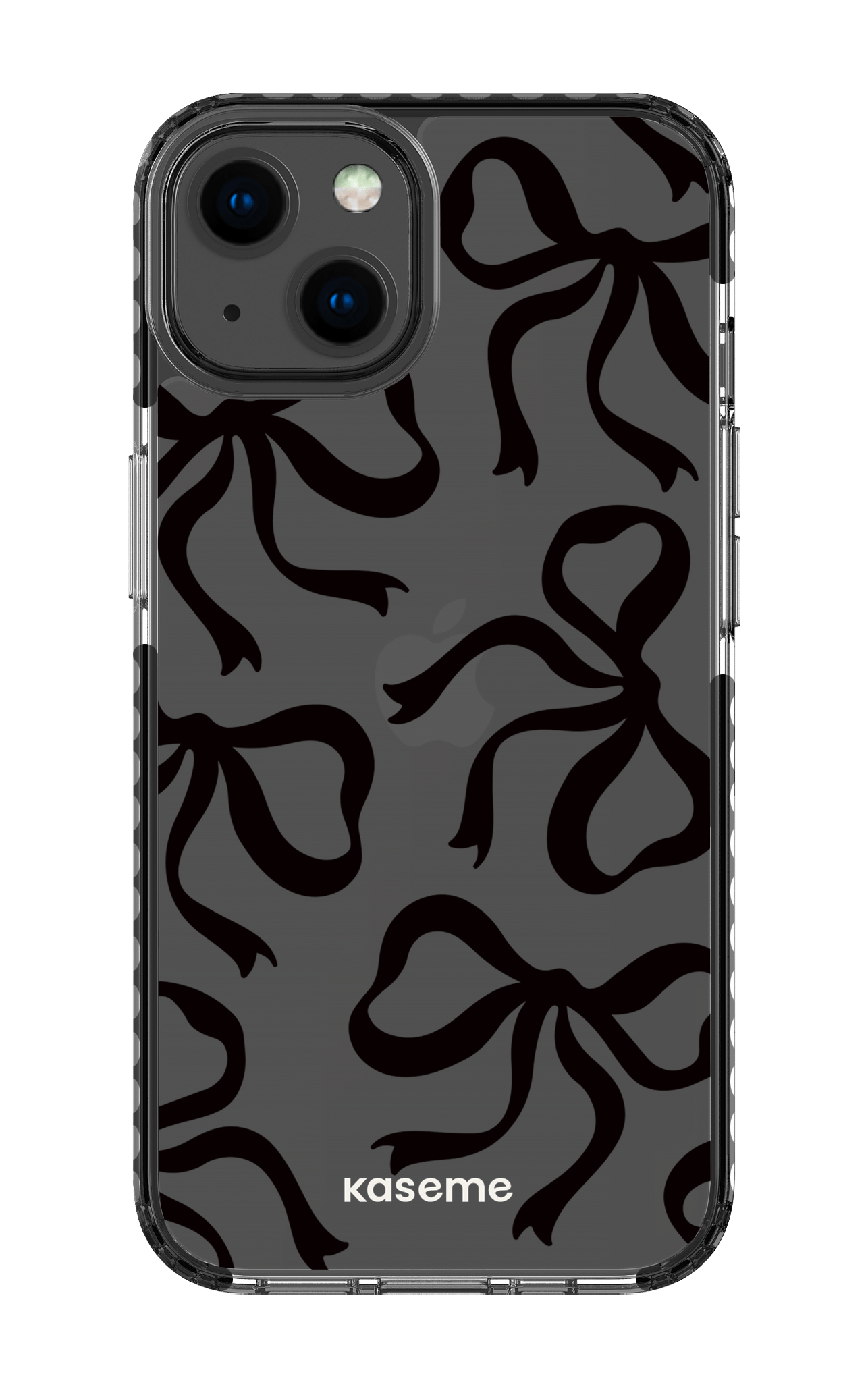 Lace Black Clear Case - iPhone 13