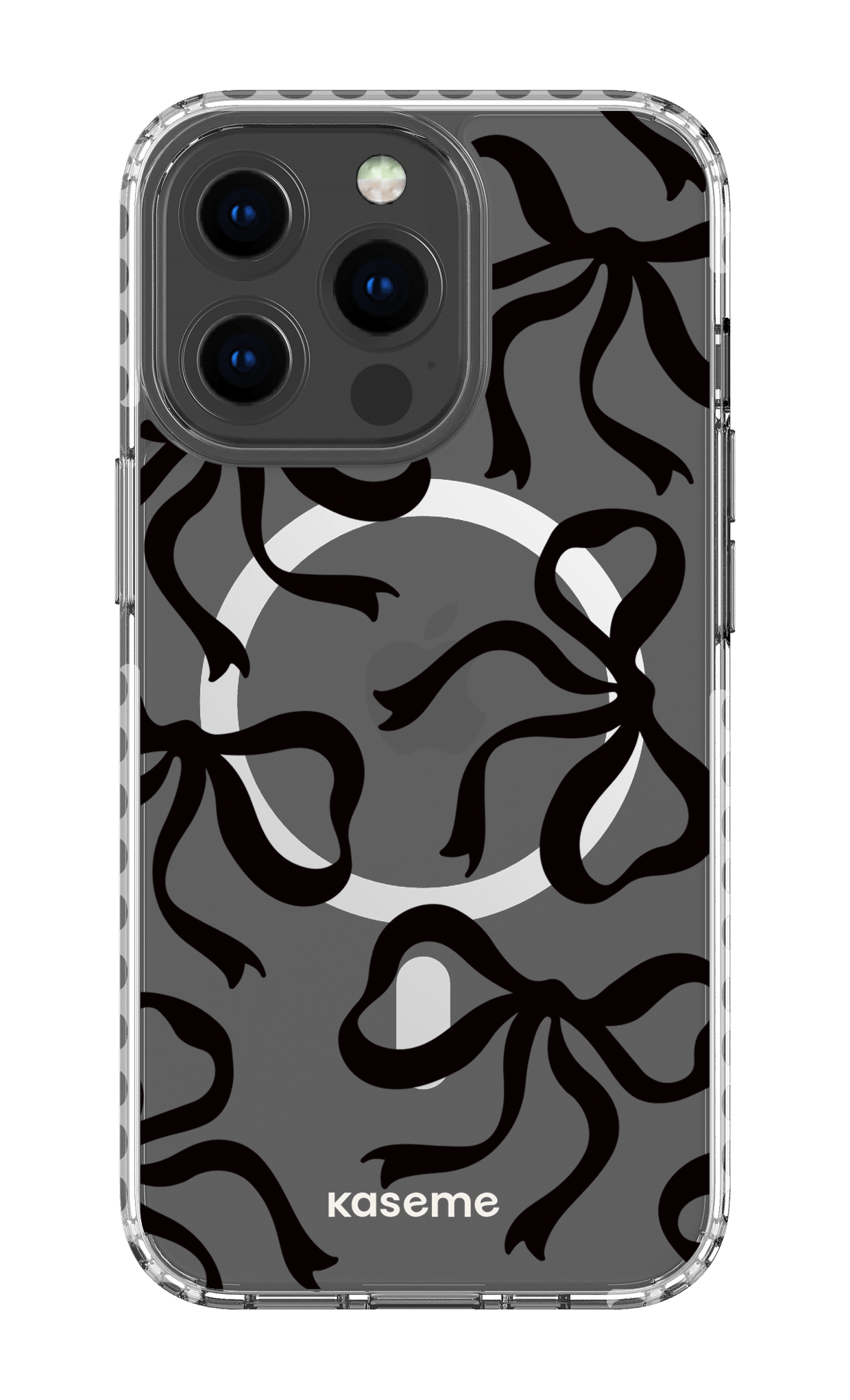 Lace Black Clear Case - iPhone 13 Pro