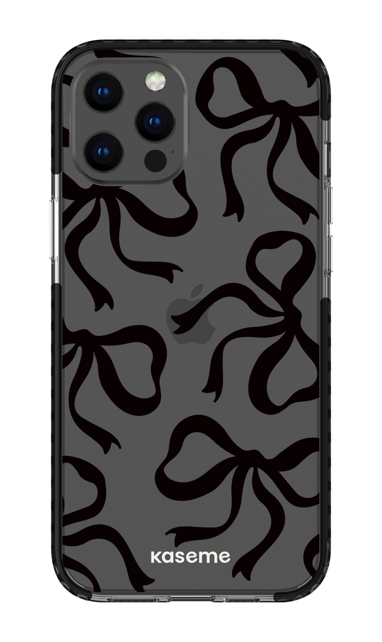 Lace Black Clear Case - iPhone 12 Pro Max