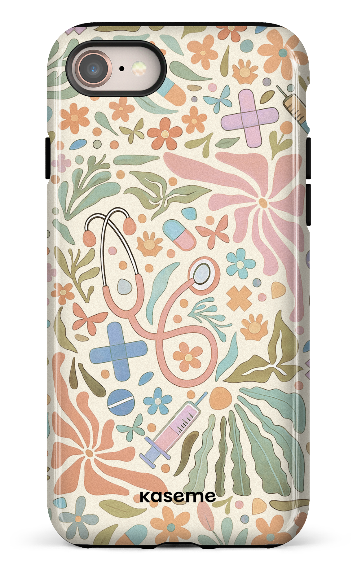 iPhone 7/8 Tough VitaBloom Beige -