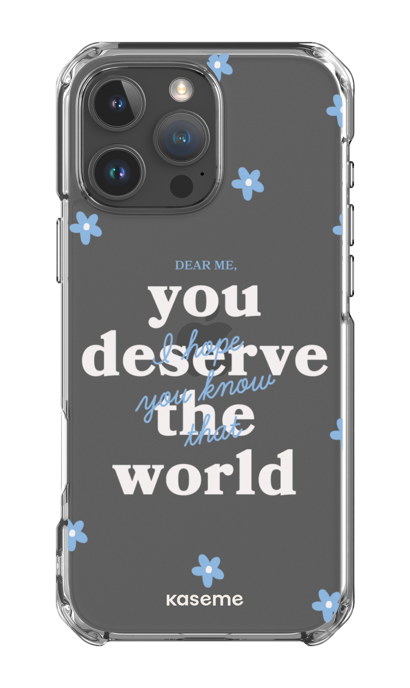 Dear Me Clear Case -