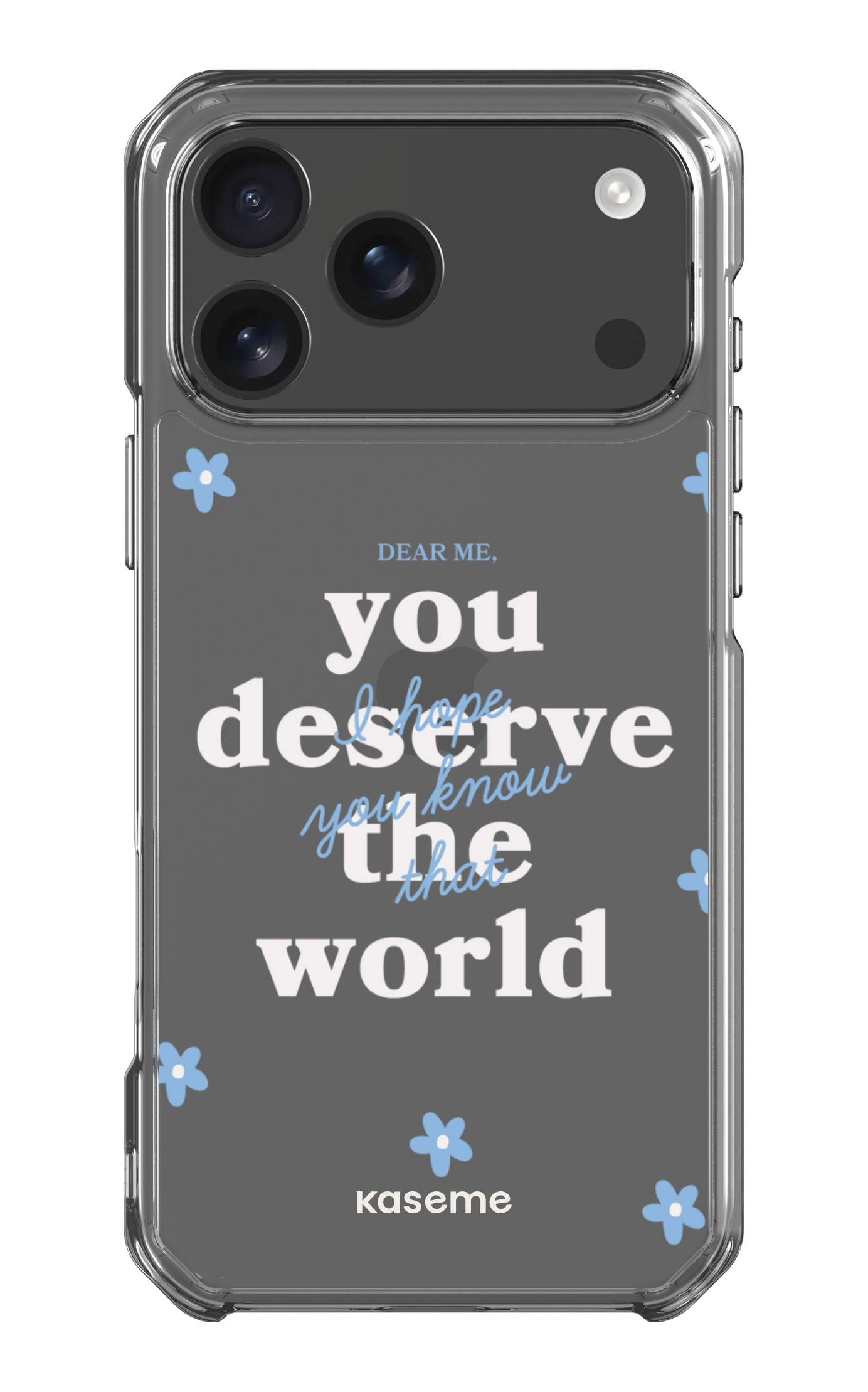 Dear Me Clear Case -