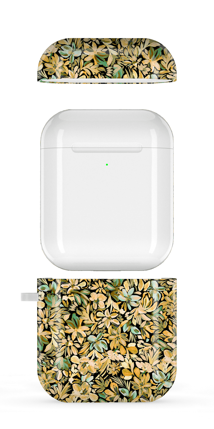 Decorative Fall Green by Ellenkatie_ AirPods case
