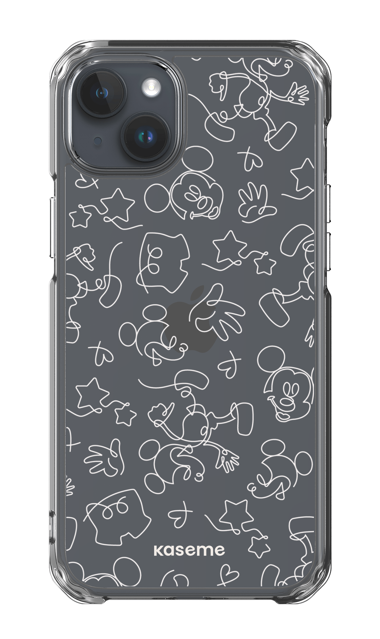 Doodle Clear Case - iPhone 15 Plus Clear Case