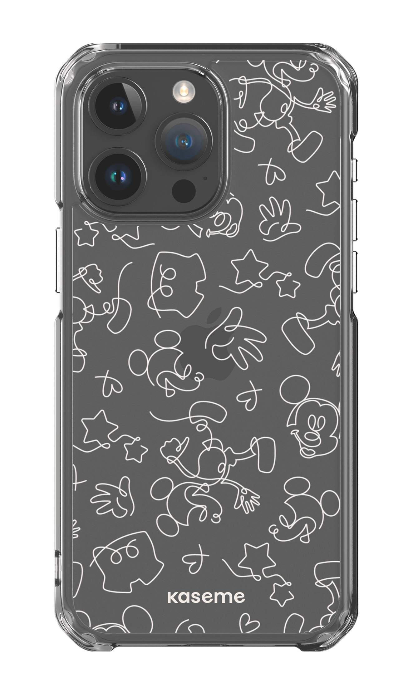 Doodle Clear Case - iPhone 15 Pro Max Clear Case