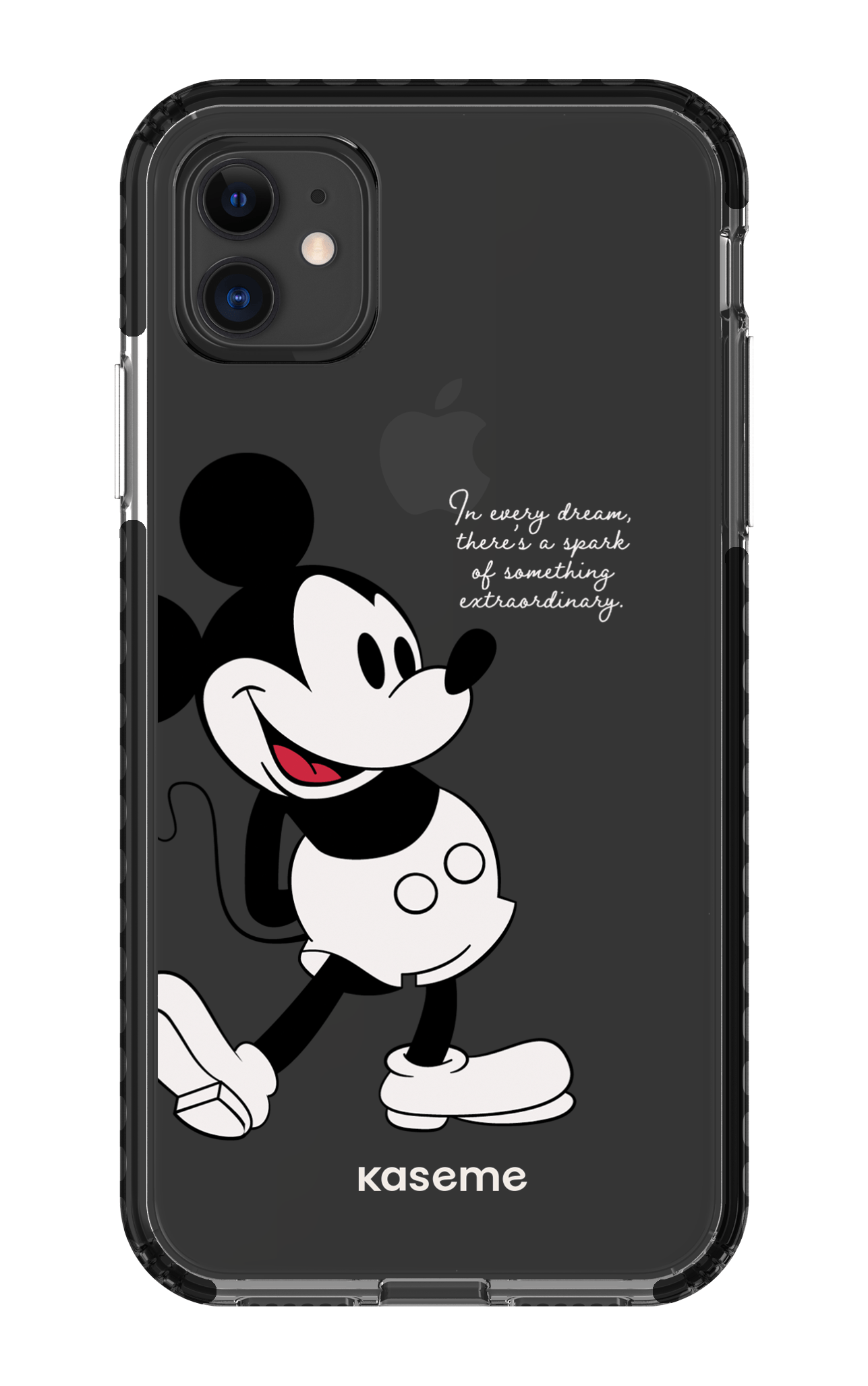 Dreamscape Clear Case - iPhone 11 Clear Case - Black