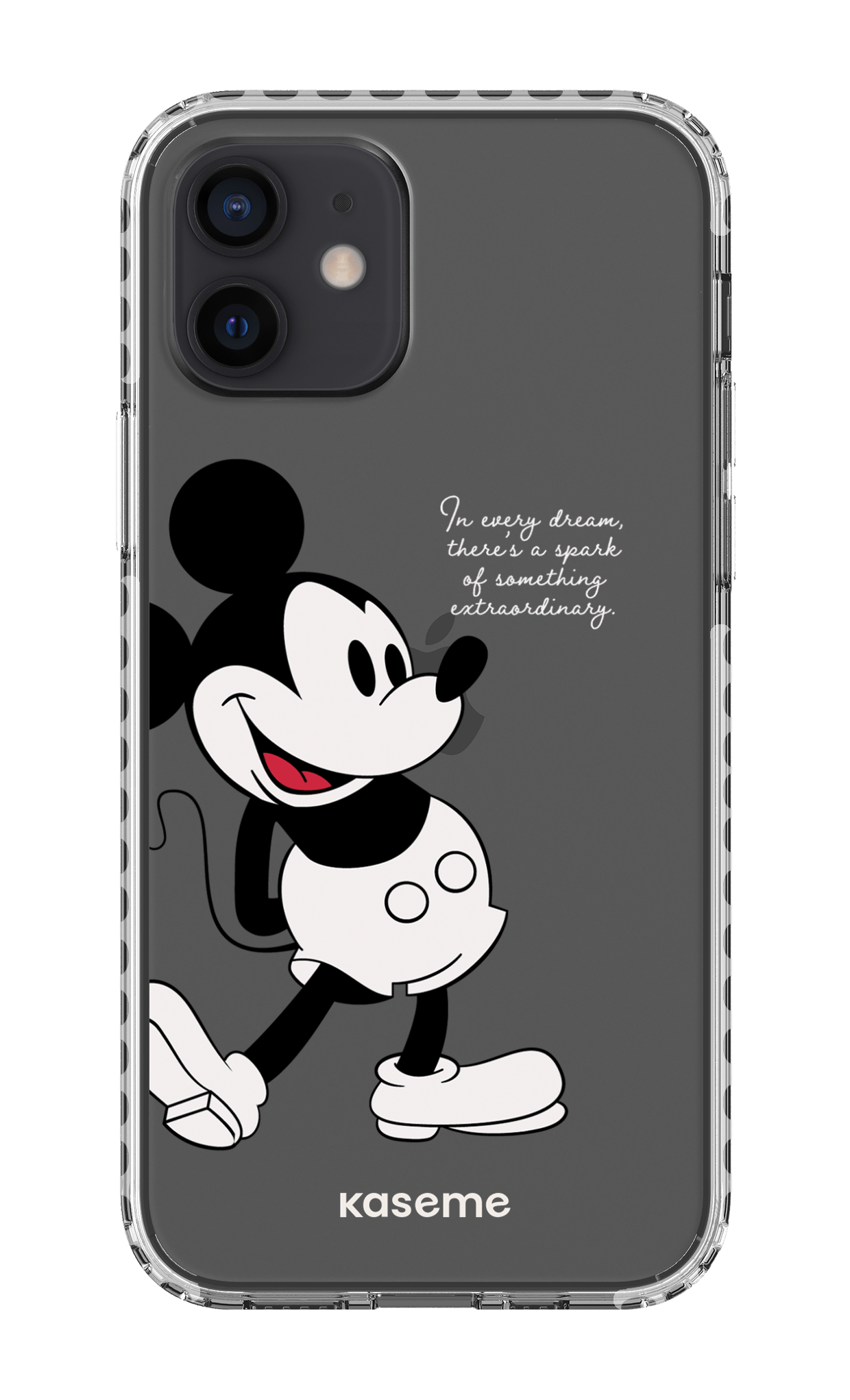 Dreamscape Clear Case - iPhone 12 Clear Case - White